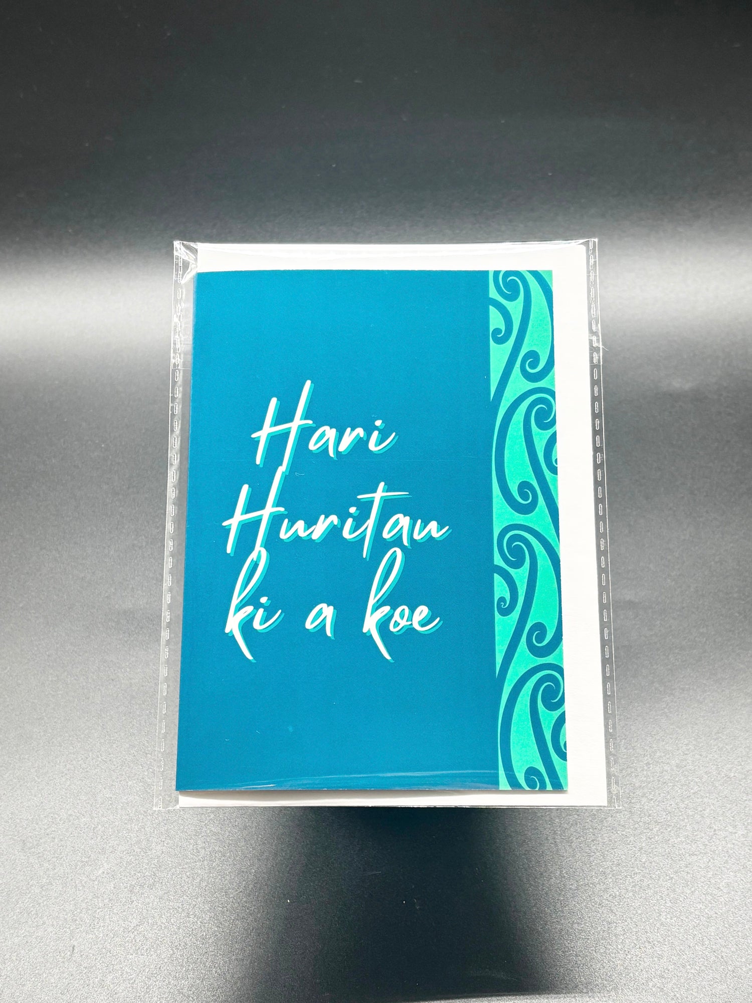 Māori Greeting Card- Hari Huritau Ki A Koe