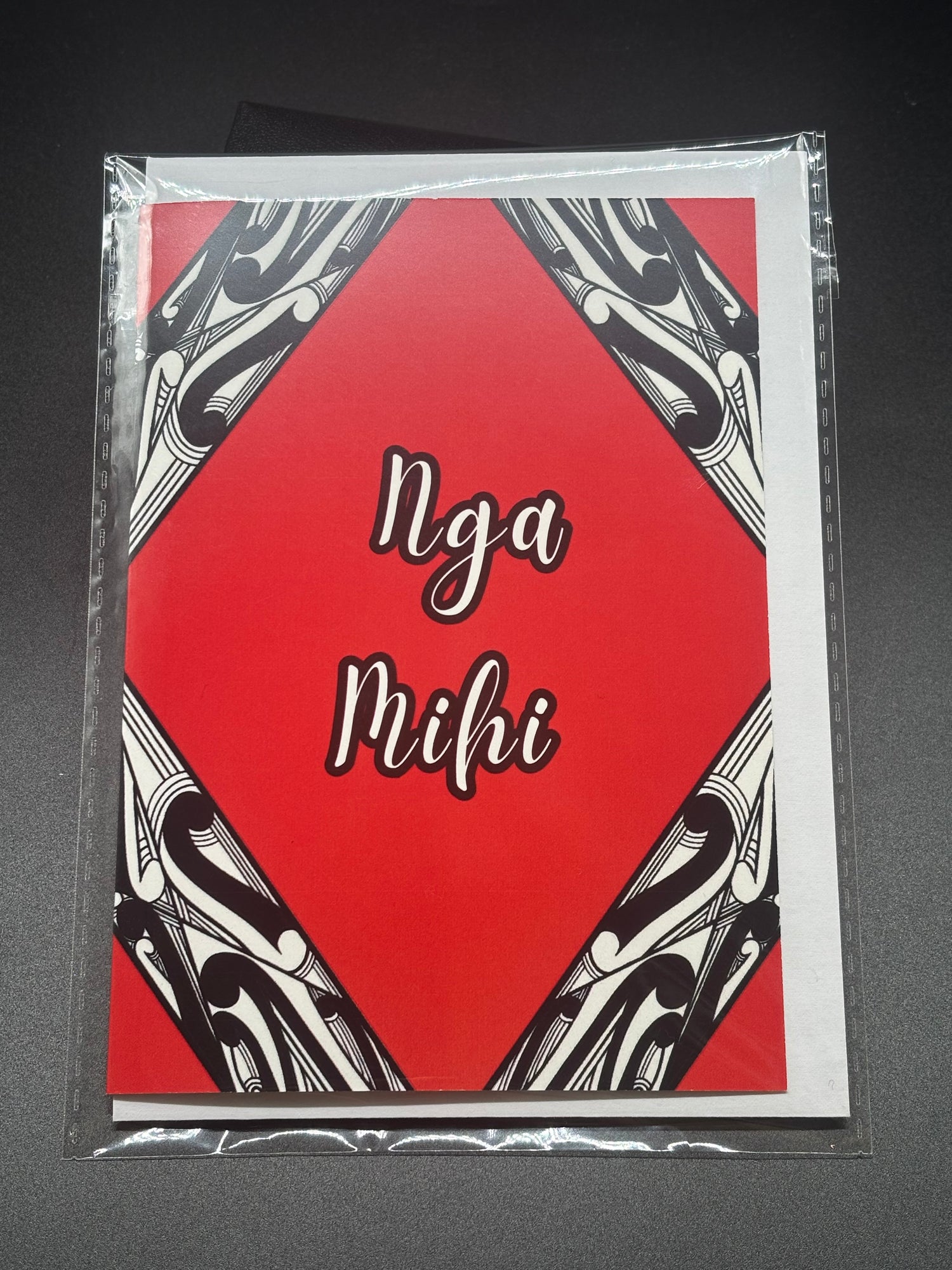 Māori Greeting Card - Nga Mihi