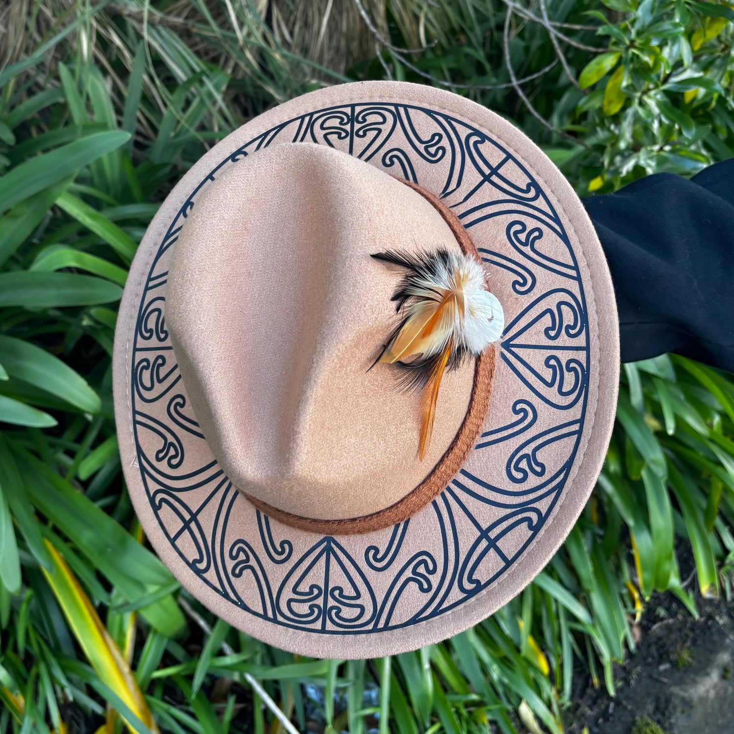 Tan Fedora Hat