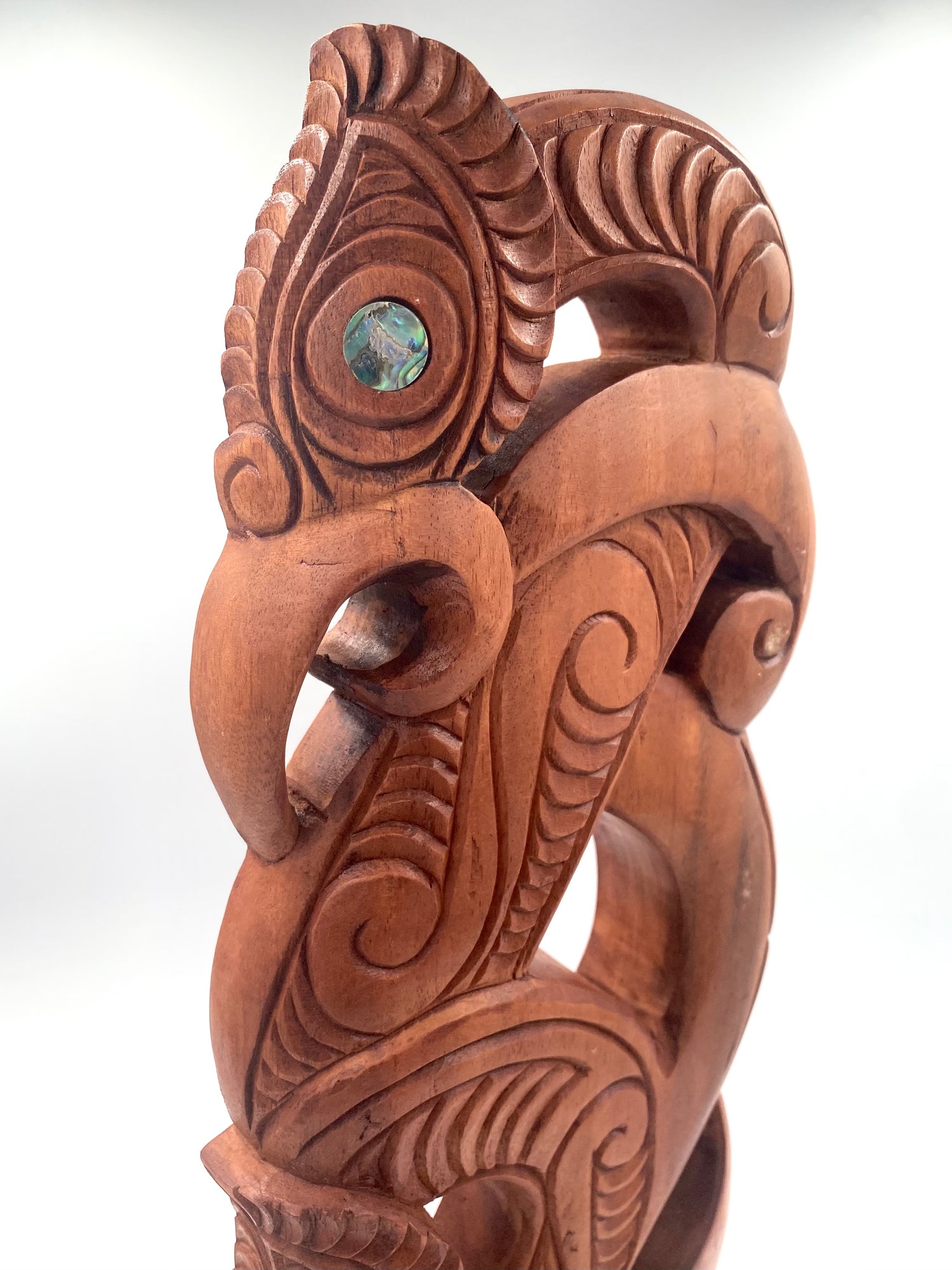 Manaia Wood Carving