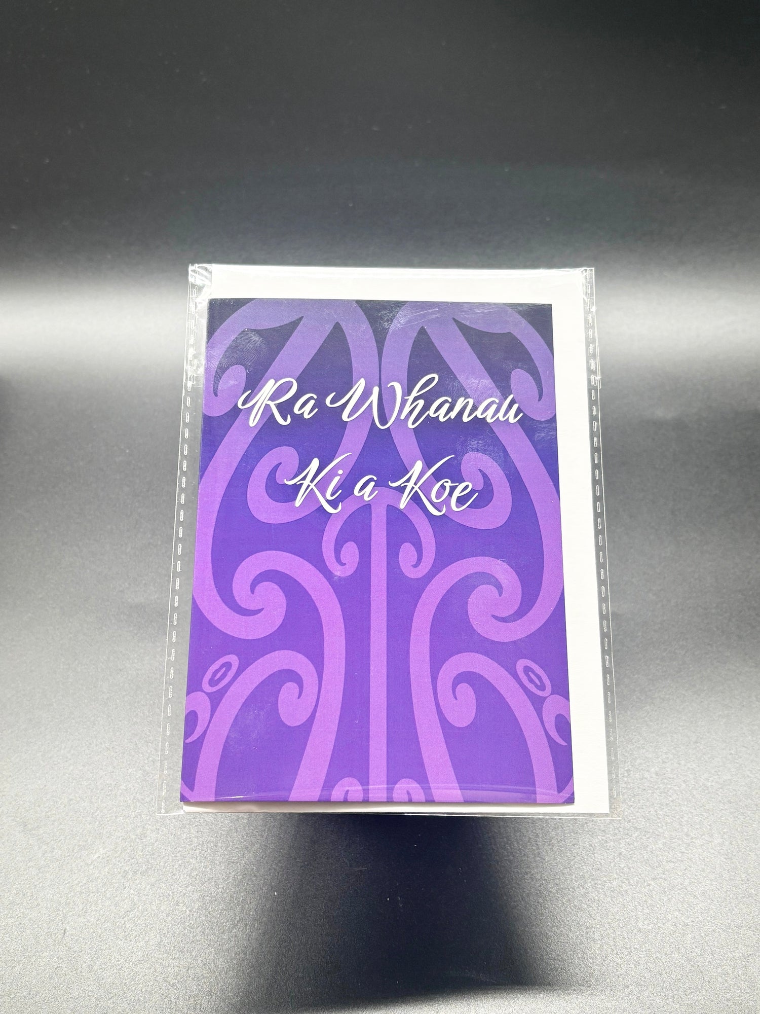 Māori Greeting Card - Ra Whanau Ki a Koe