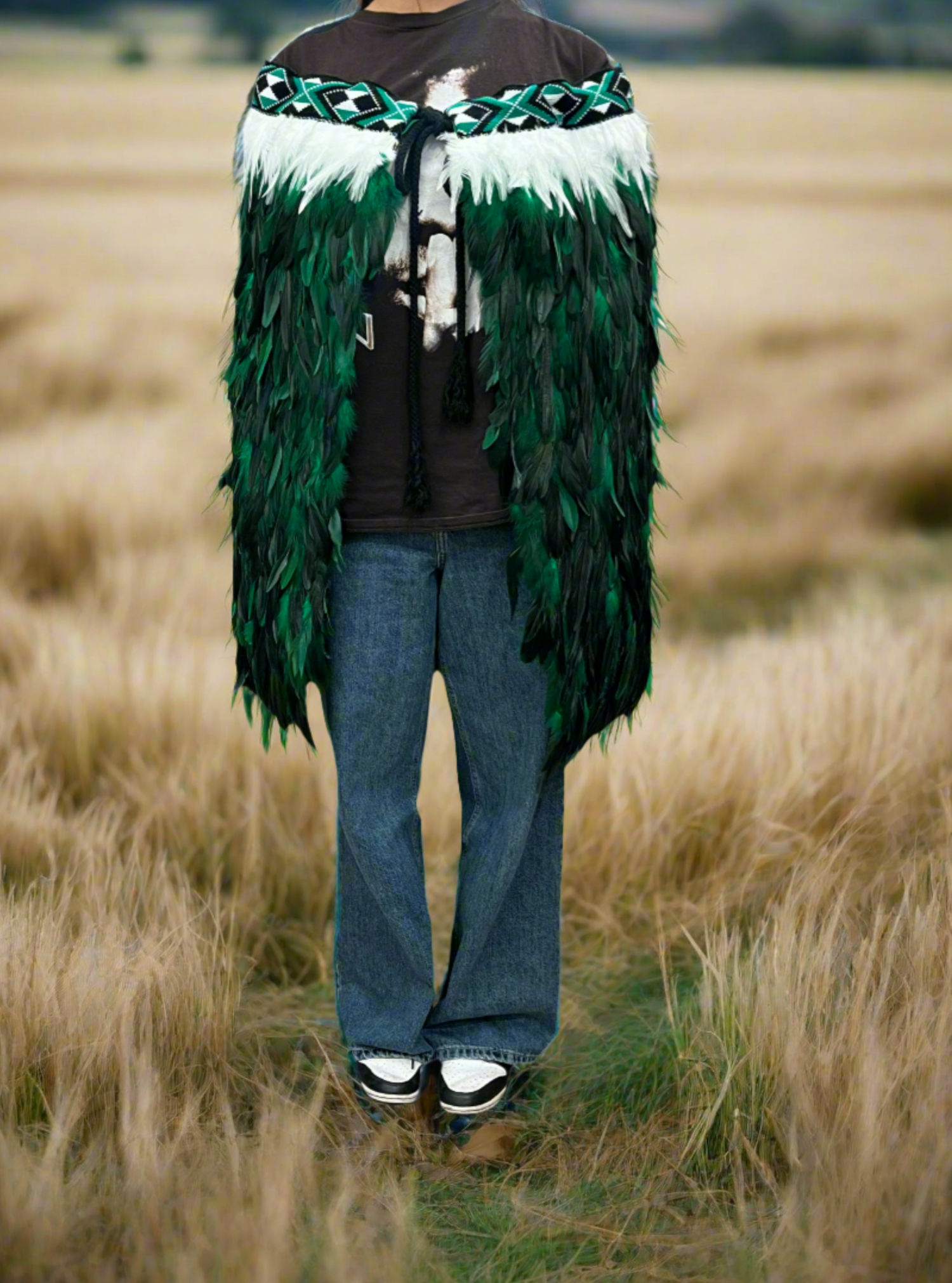 Korowai Adult Half Length - Green