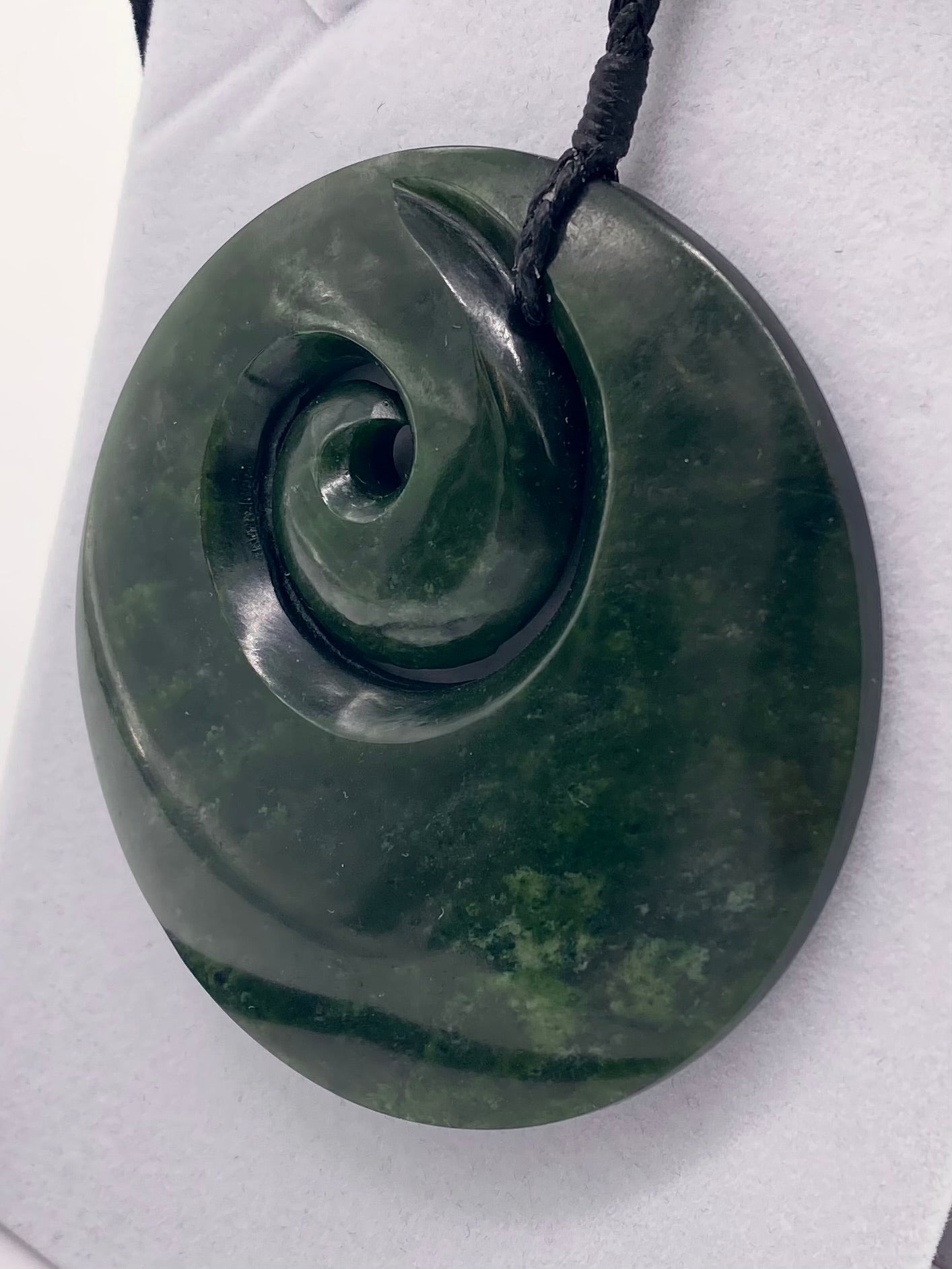 Koru Circle Pounamu Necklace