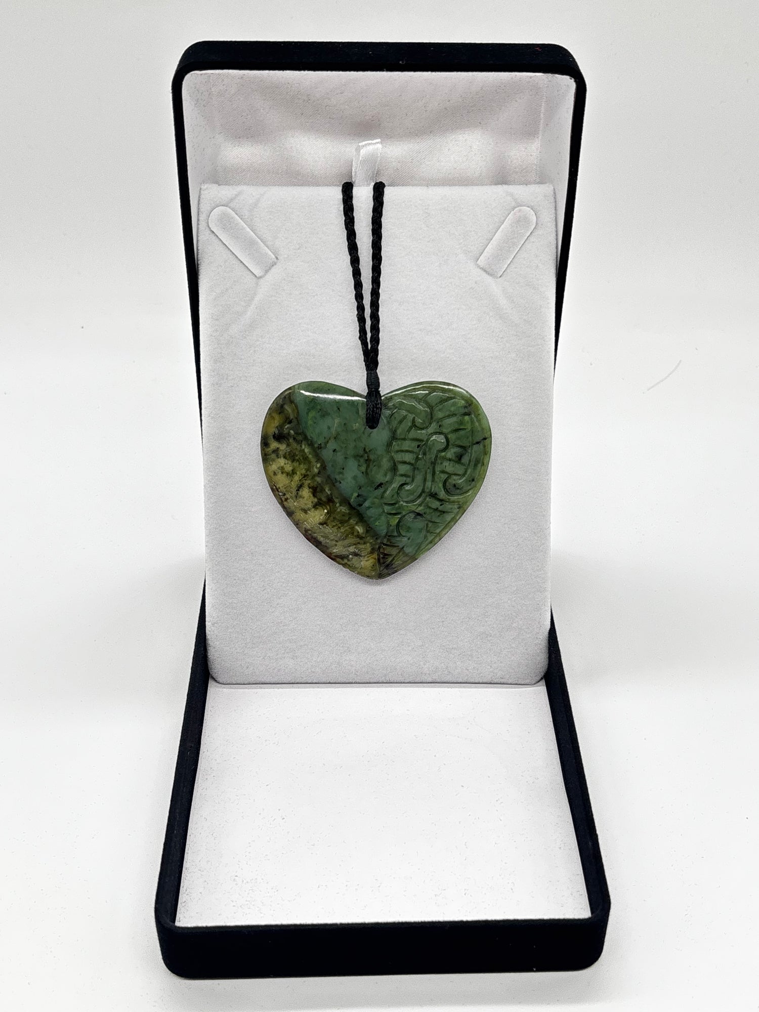 Engraved Heart Pounamu Necklace