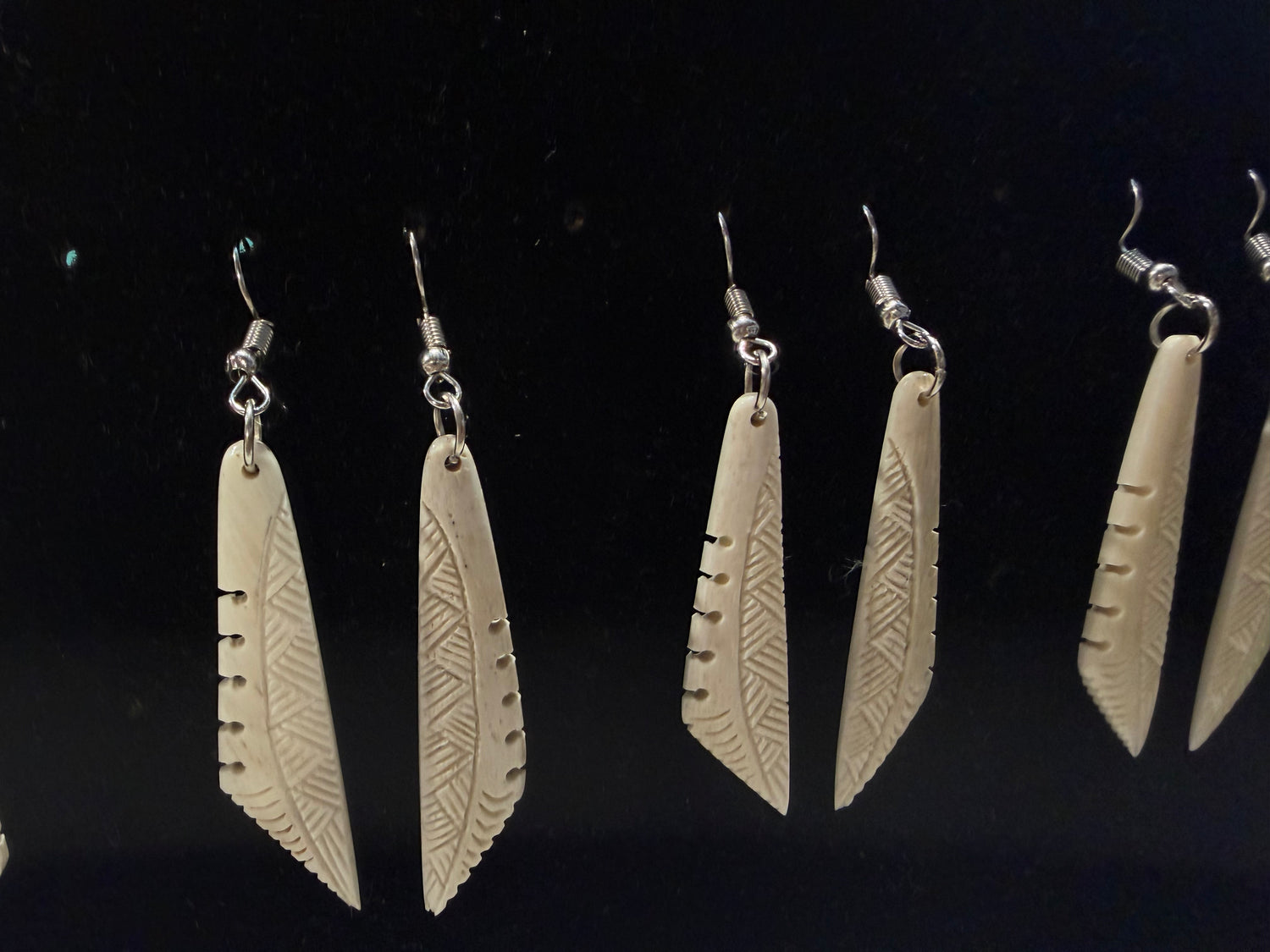 Whalebone Earrings