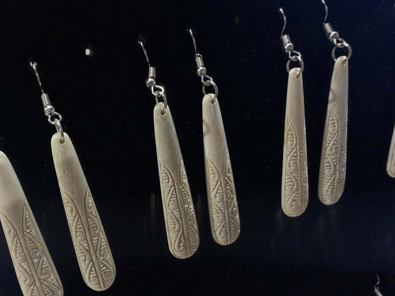 Whalebone Earrings