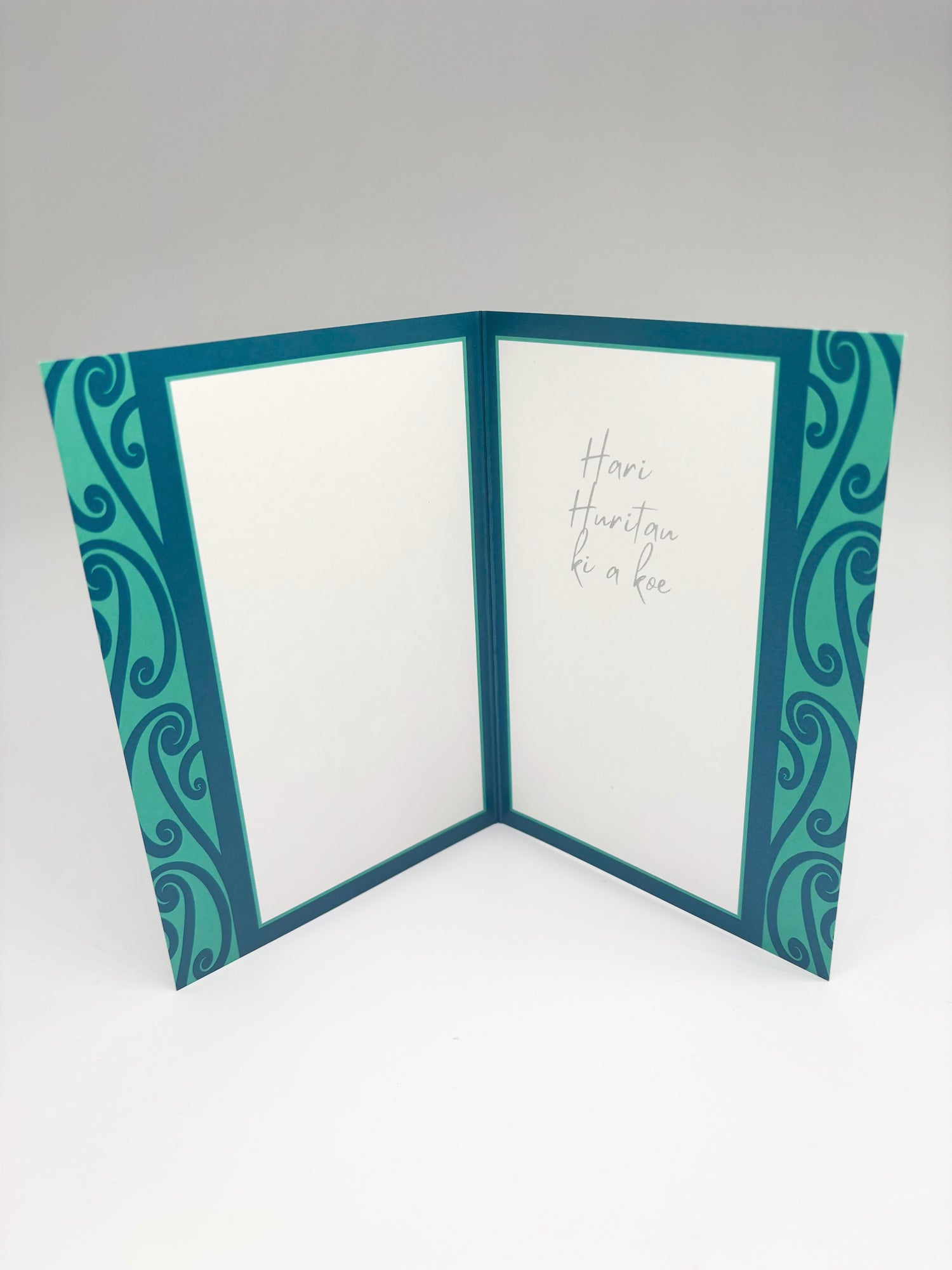 Māori Greeting Card- Hari Huritau Ki A Koe