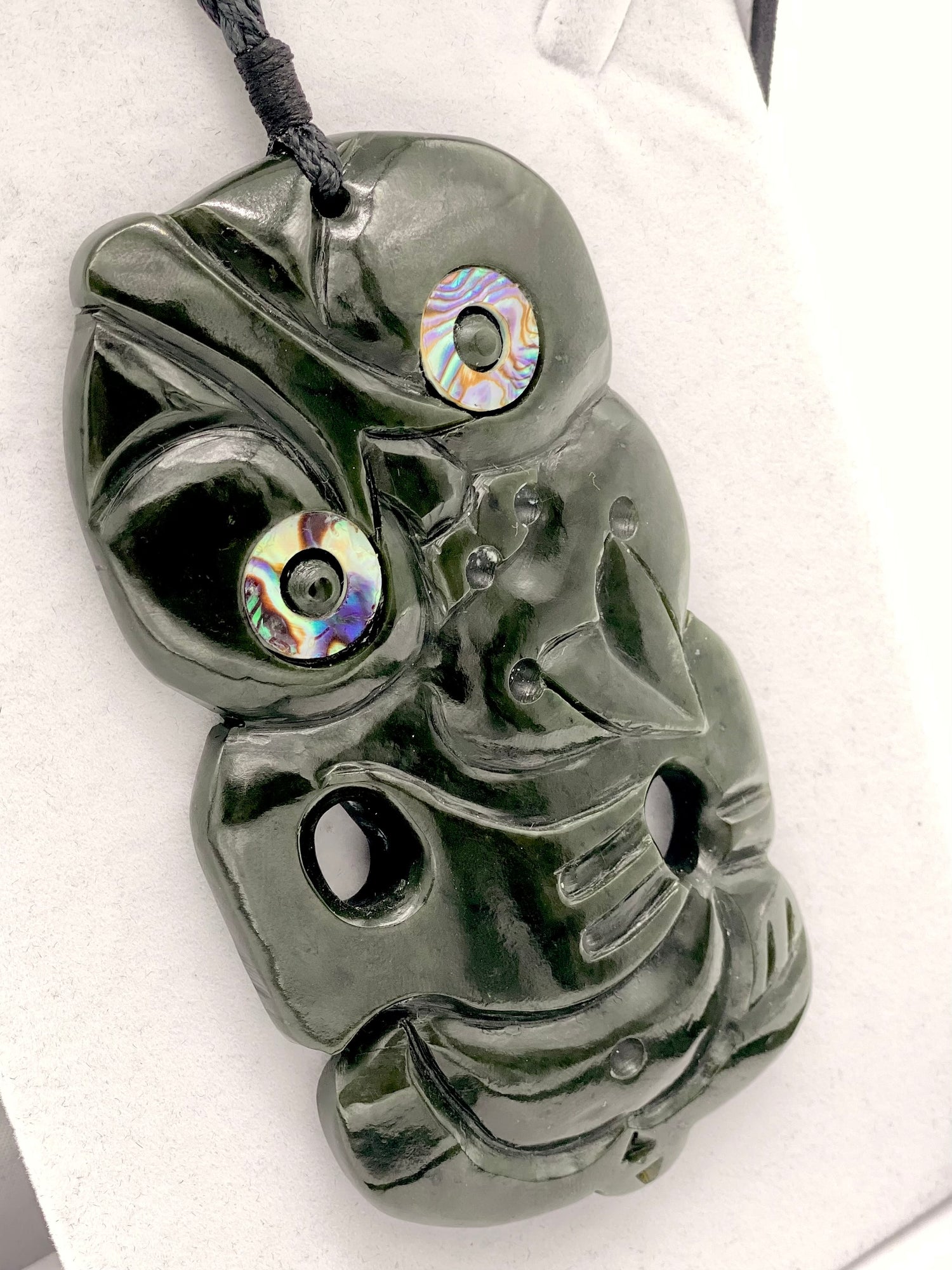 Tiki Pounamu Necklace
