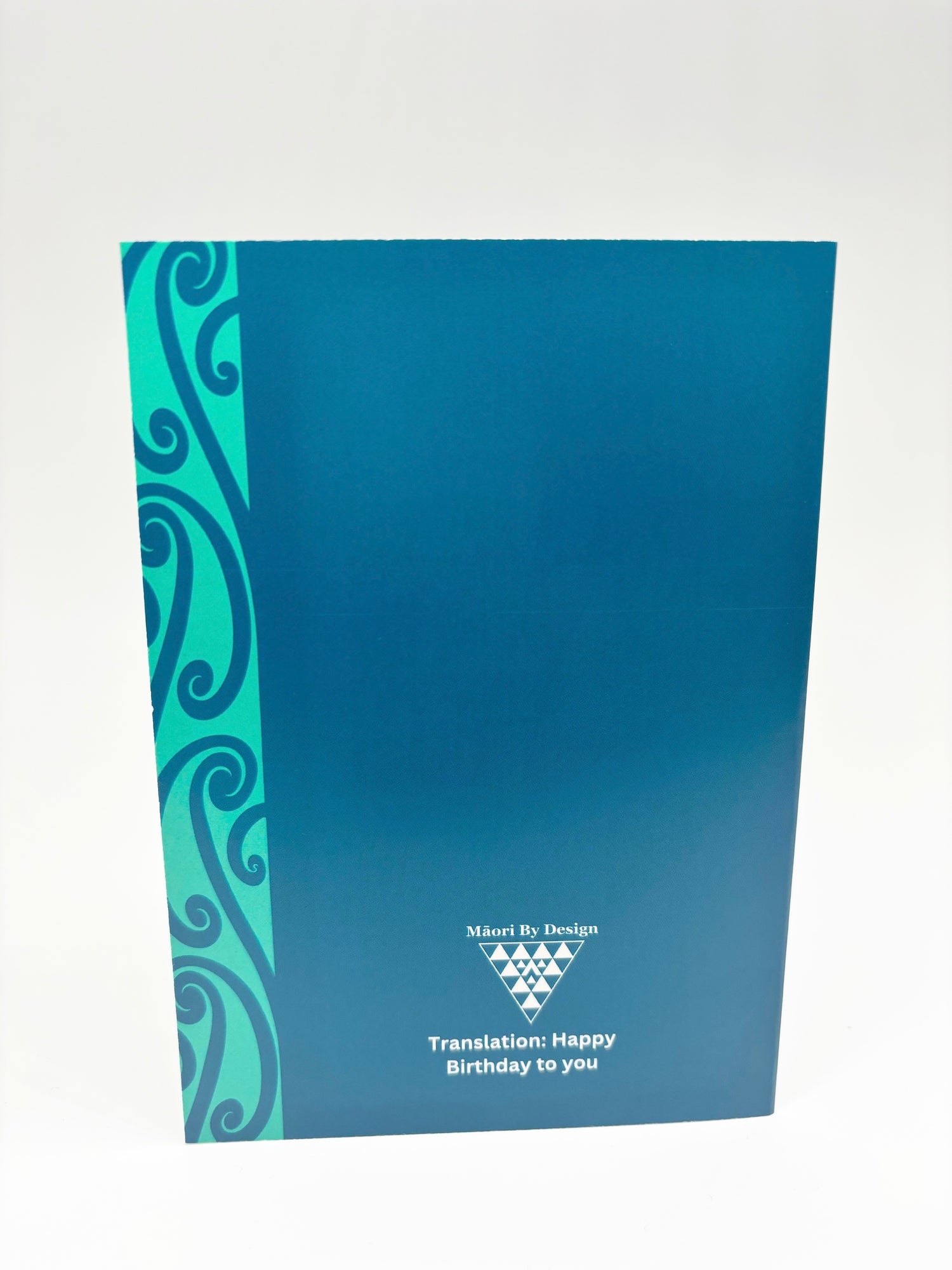 Māori Greeting Card- Hari Huritau Ki A Koe
