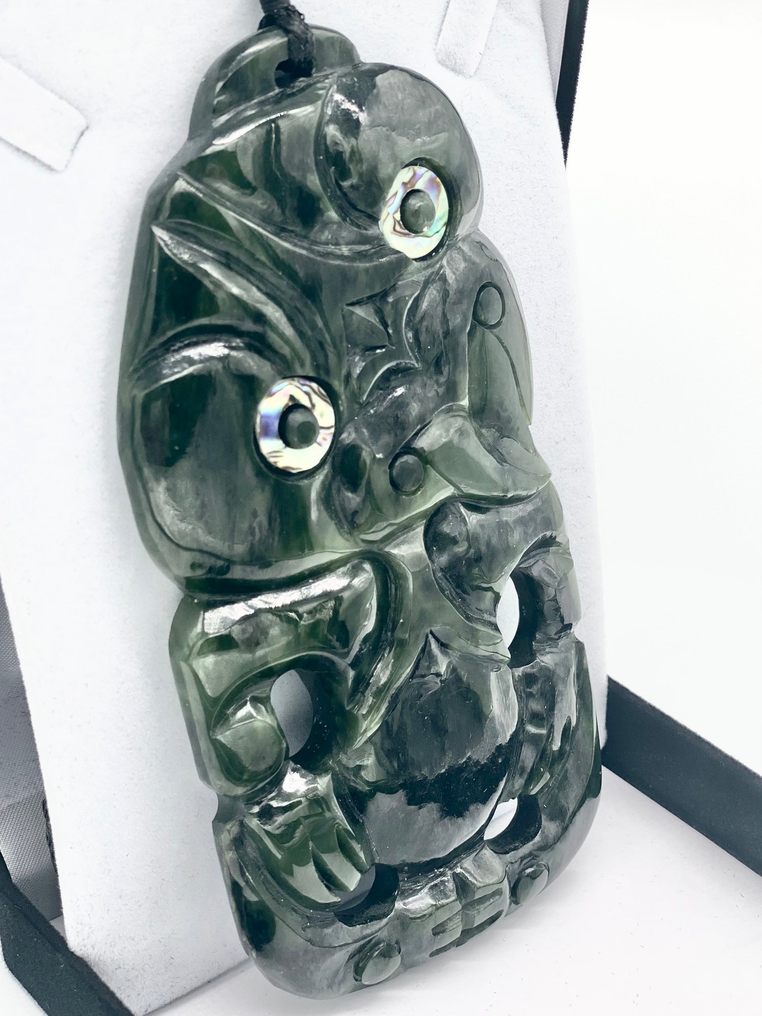 Tiki Pounamu Necklace