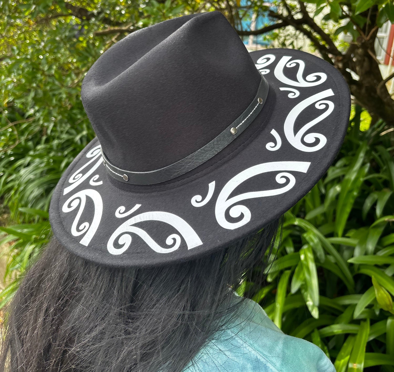 Black Maori Fedora Hat