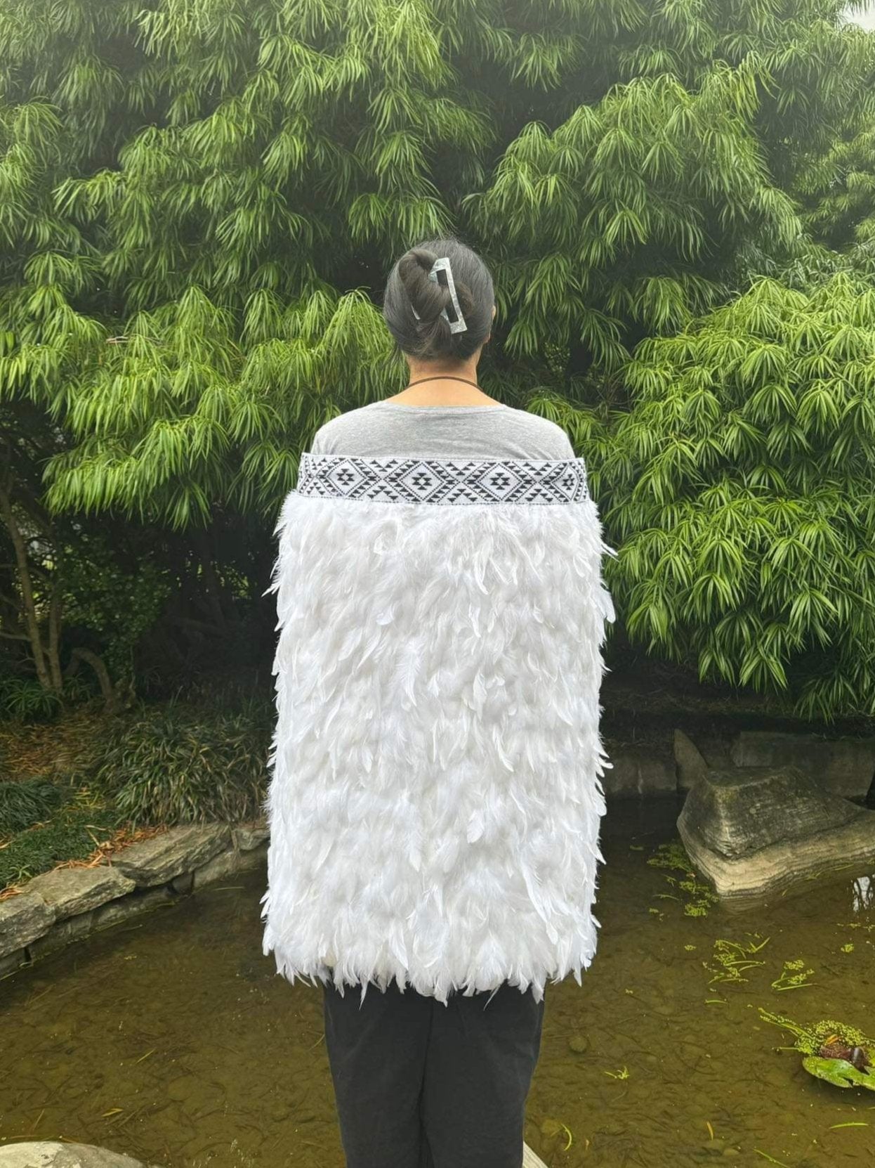 Korowai Adult Half Length- White