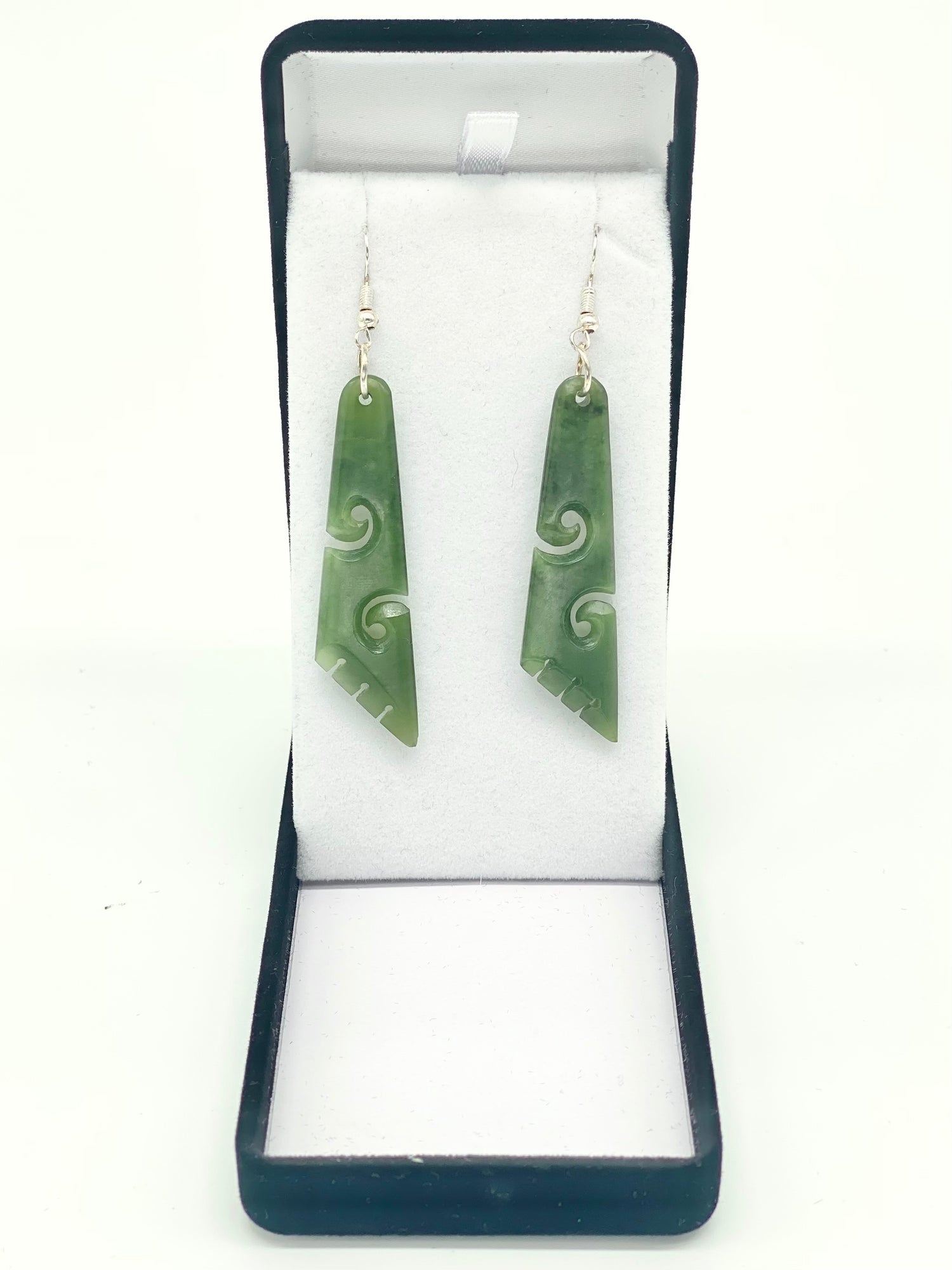 Koru Pounamu Earrings