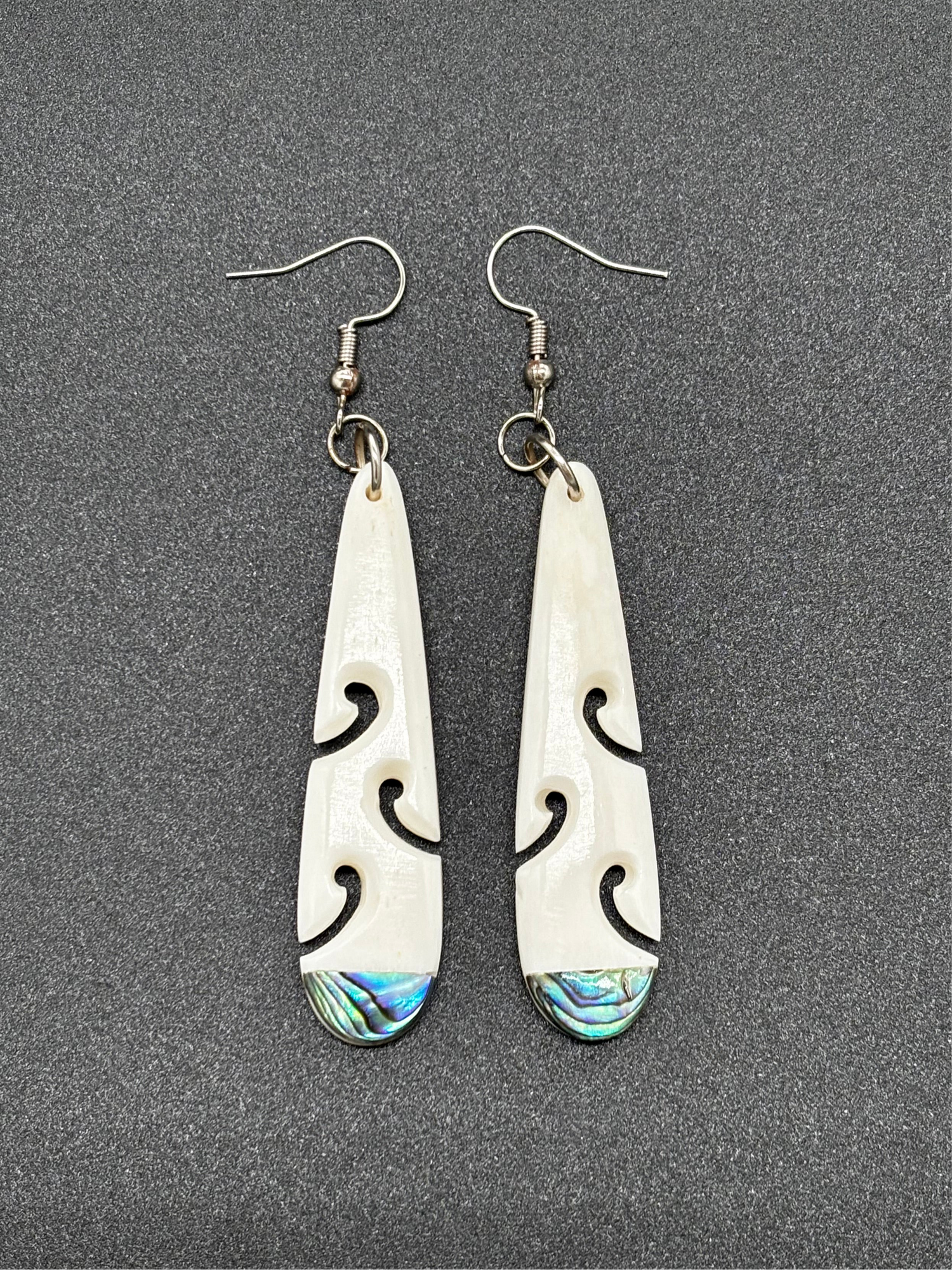 Intricate Bone Earrings