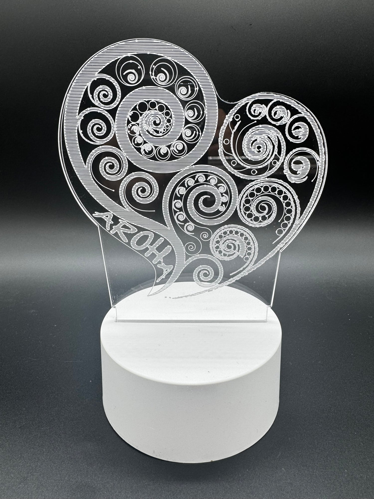 LED Light - Aroha Heart