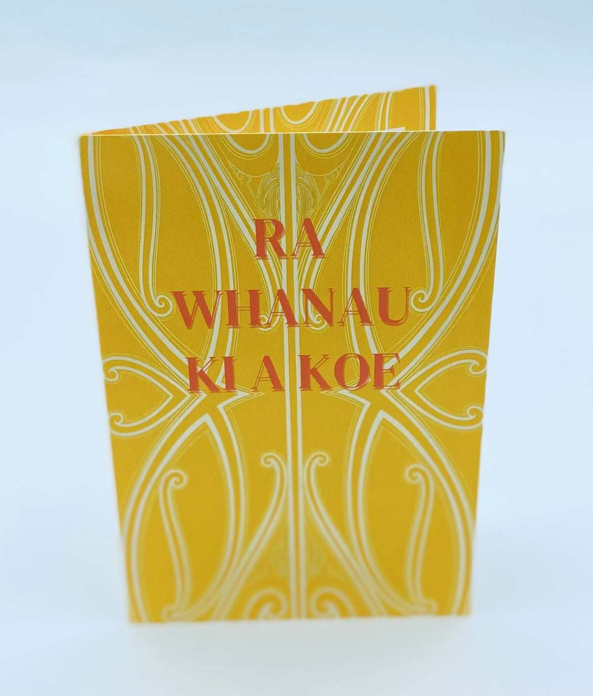 Māori Greeting Card - Ra Whanau Ki A Koe