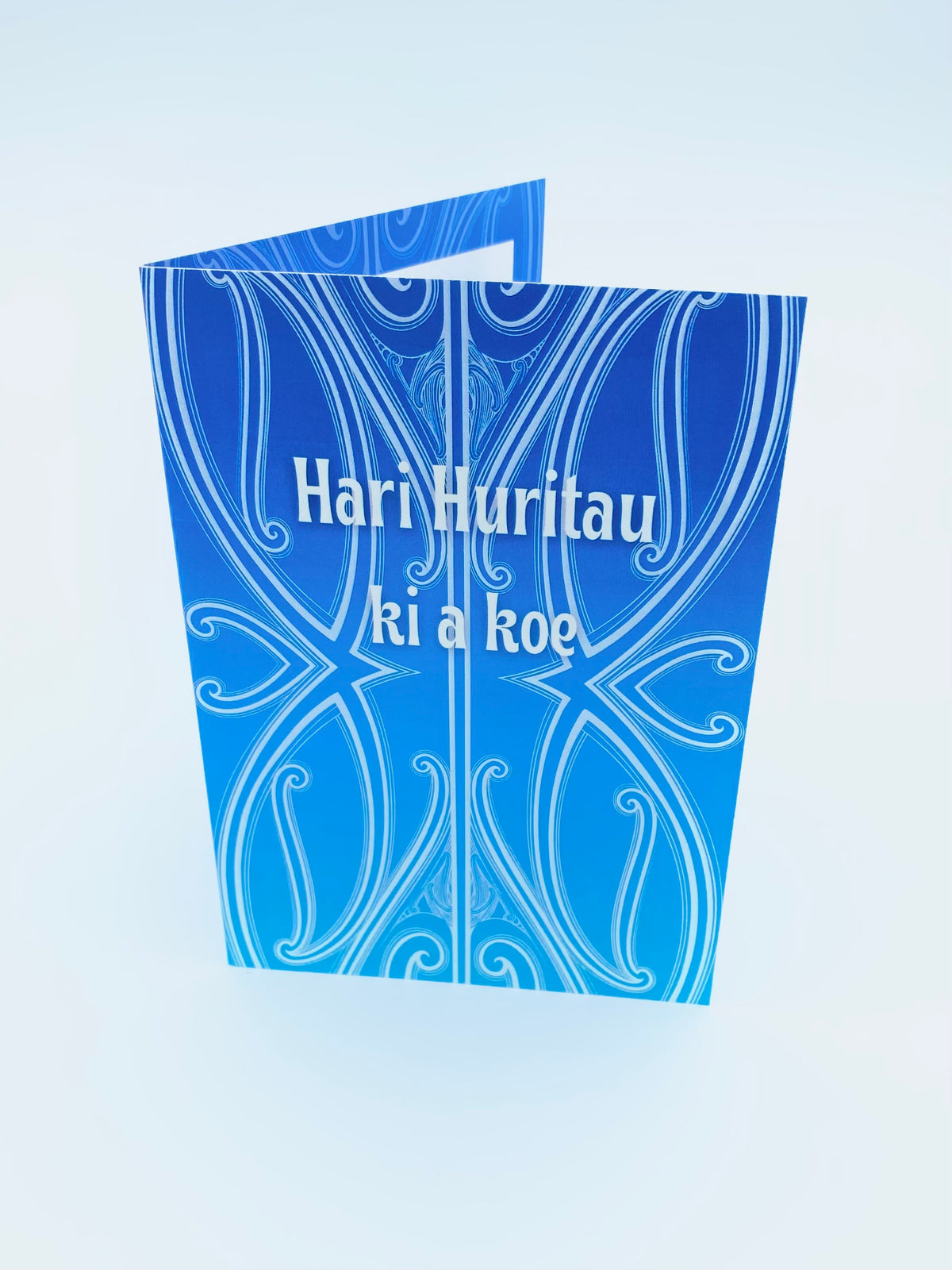 Māori Greeting Card - Hari Huritau Ki A Koe