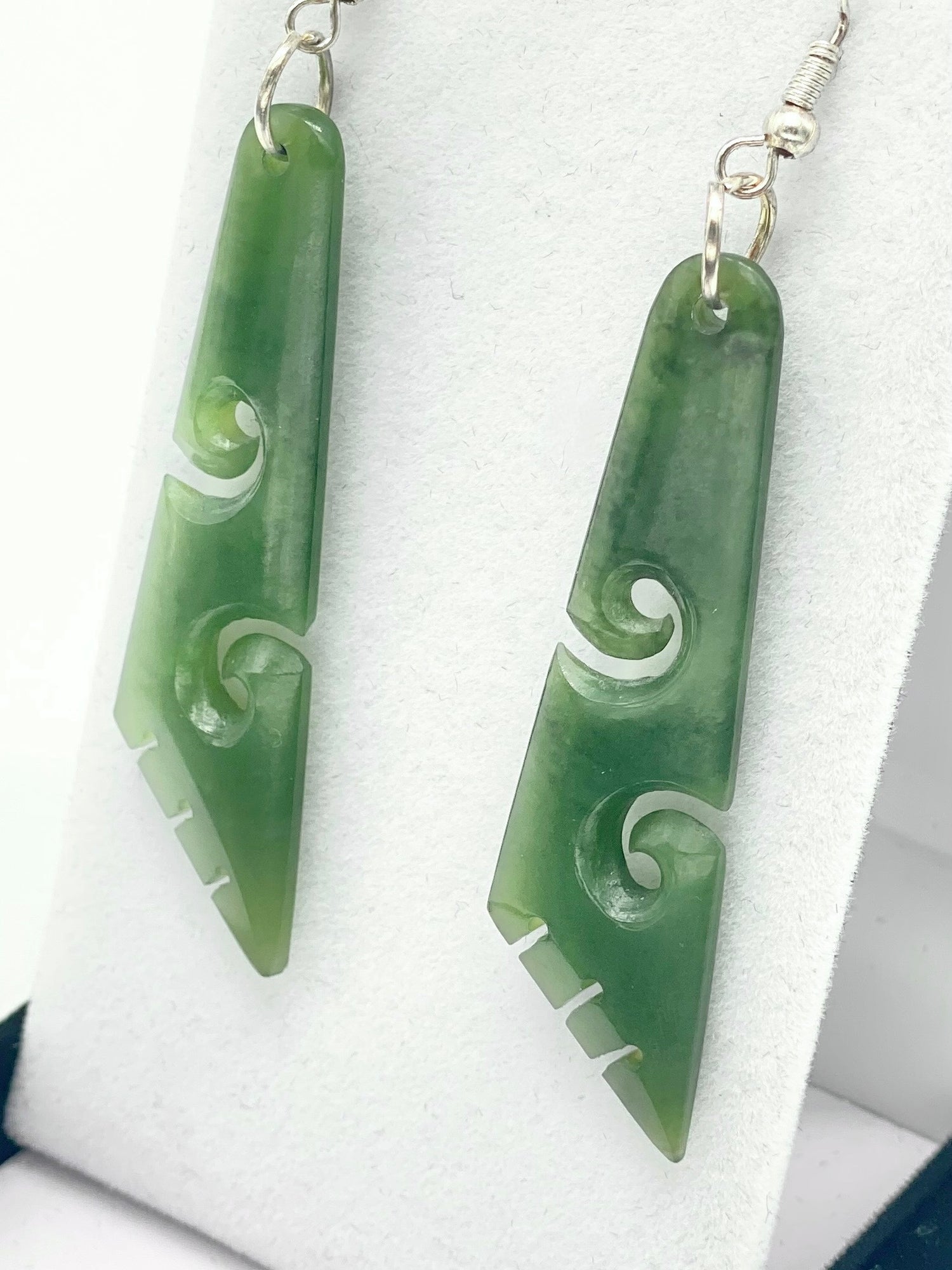 Koru Pounamu Earrings