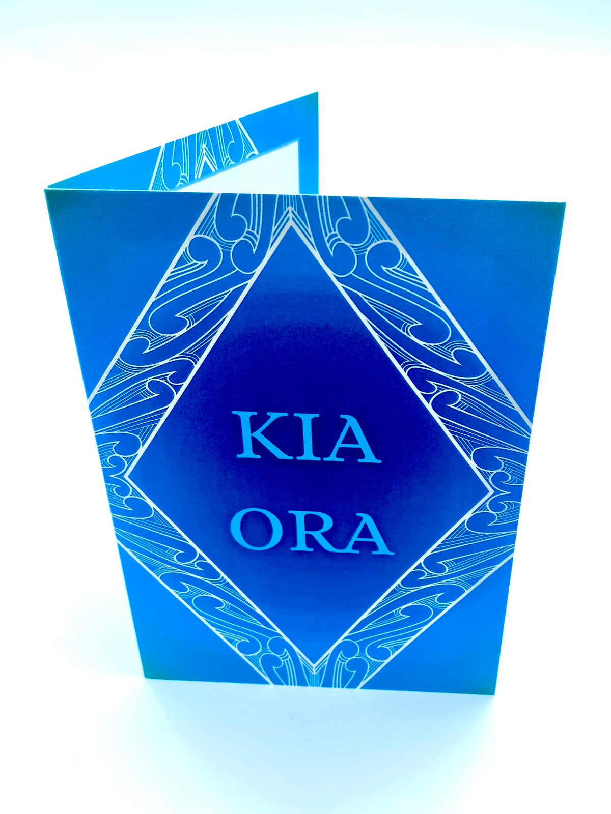 Māori Greeting Card - Kia Ora