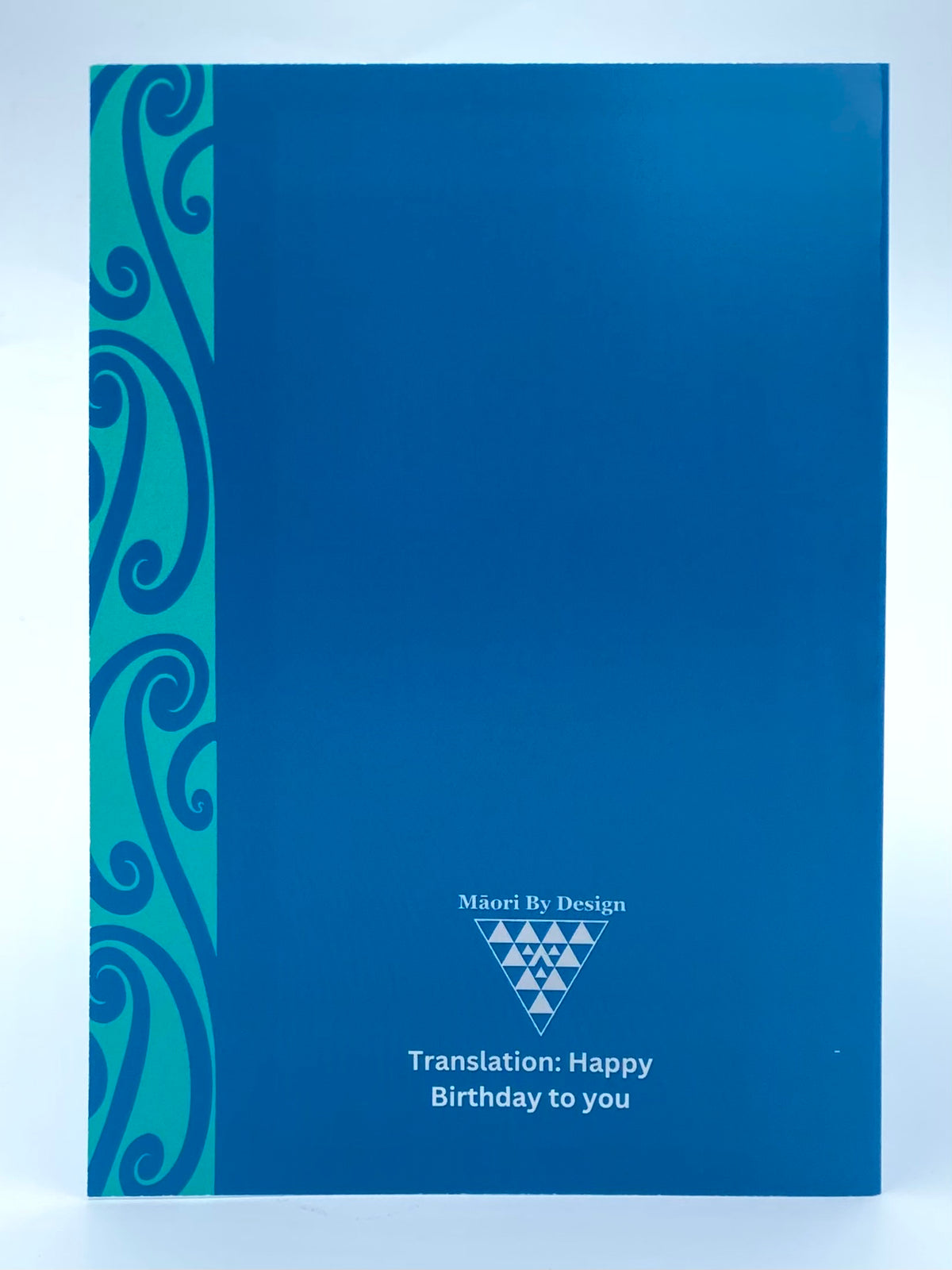 Māori Greeting Card- Hari Huritau Ki A Koe