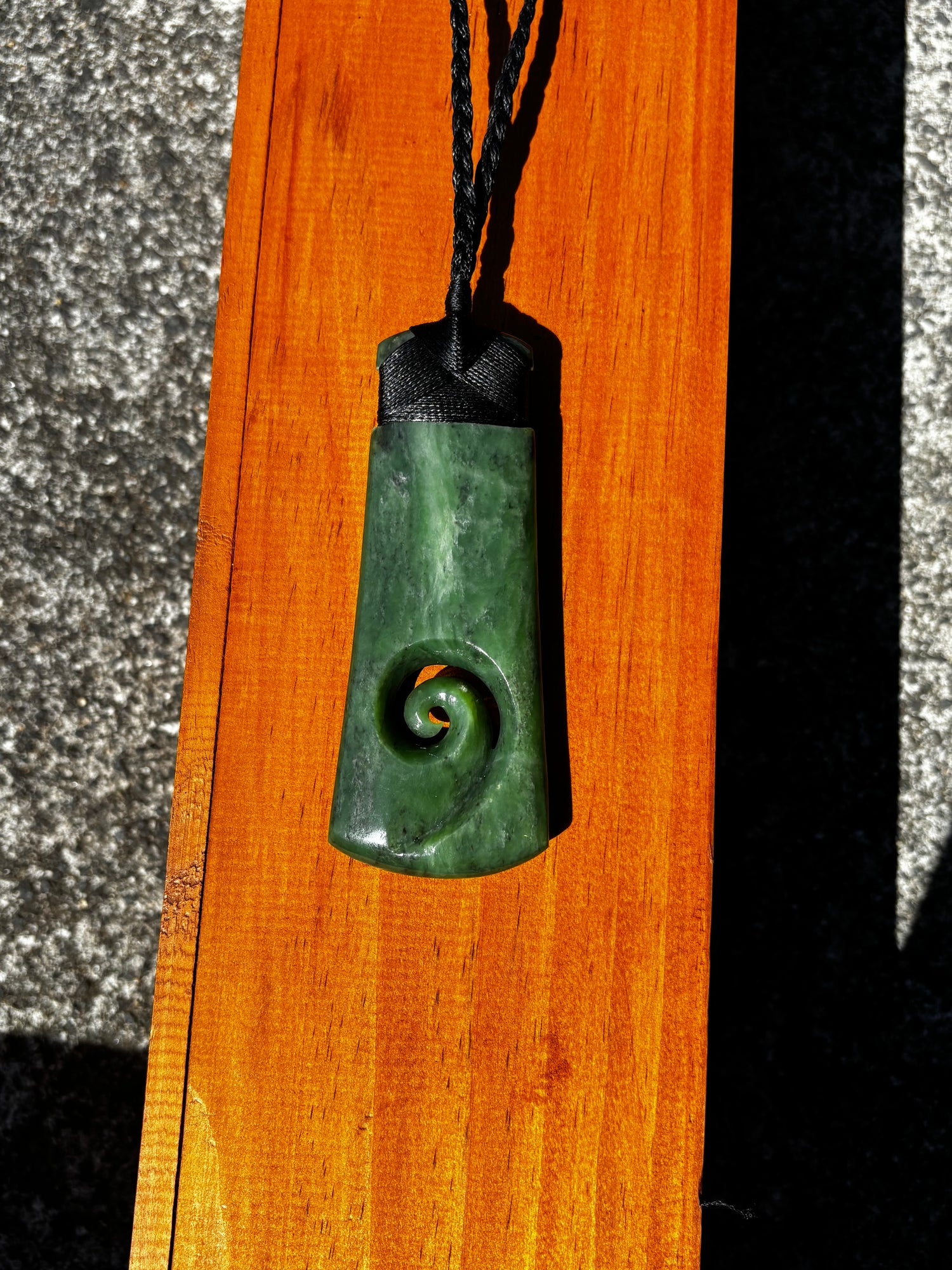 Toki Koru Pounamu Necklace