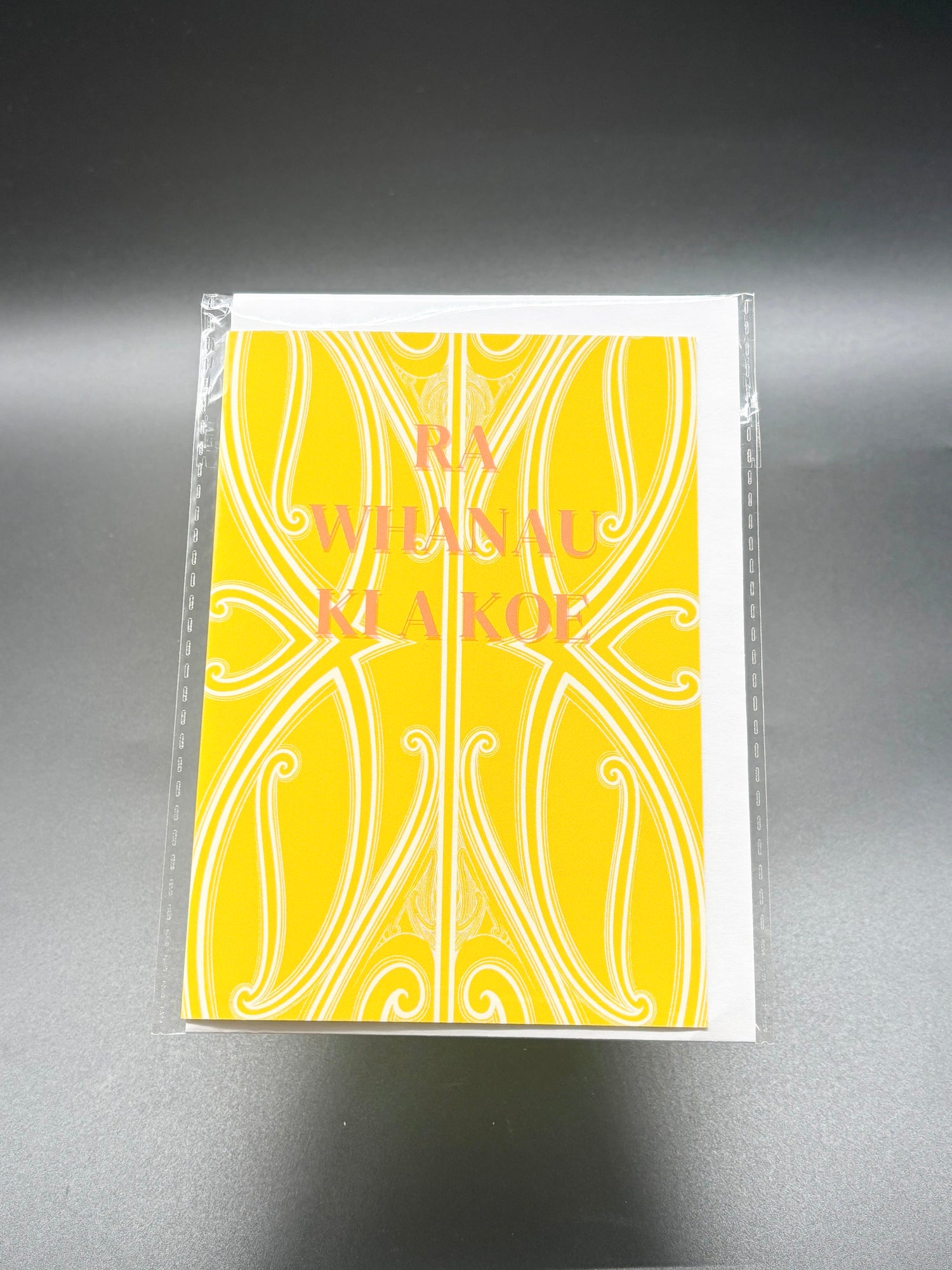 Māori Greeting Card - Ra Whanau Ki A Koe