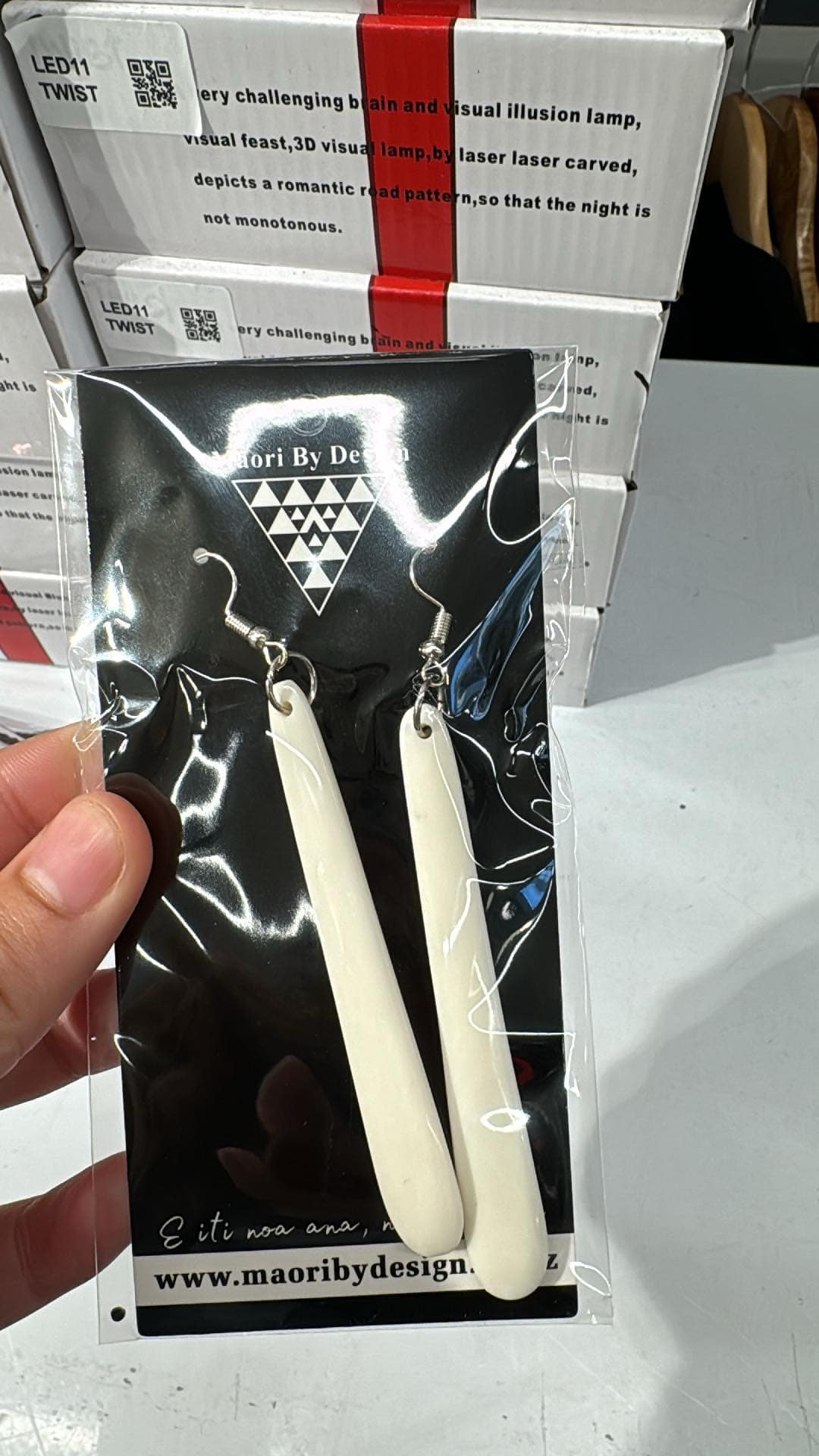 Bone Earrings