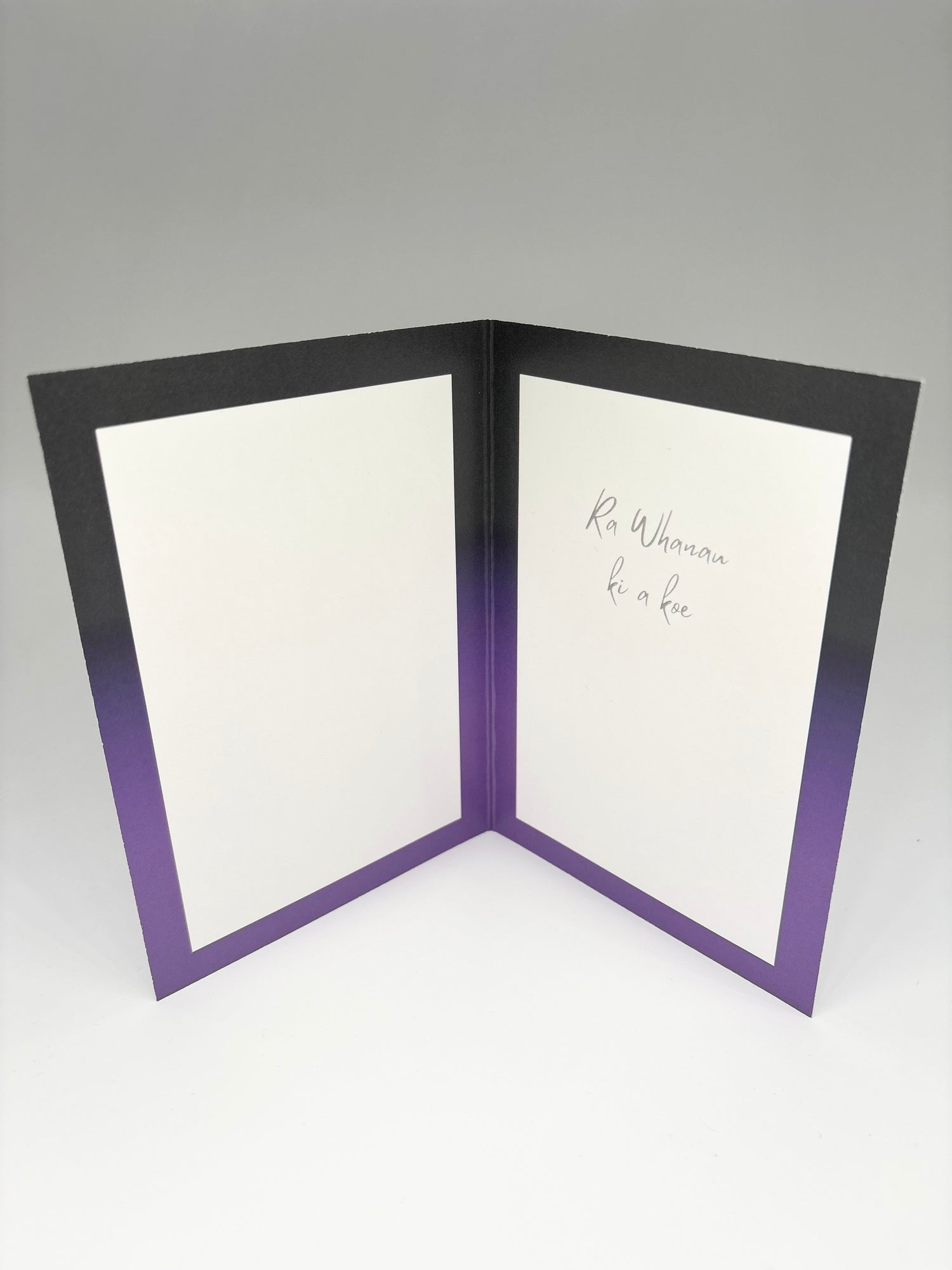 Māori Greeting Card - Ra Whanau Ki a Koe