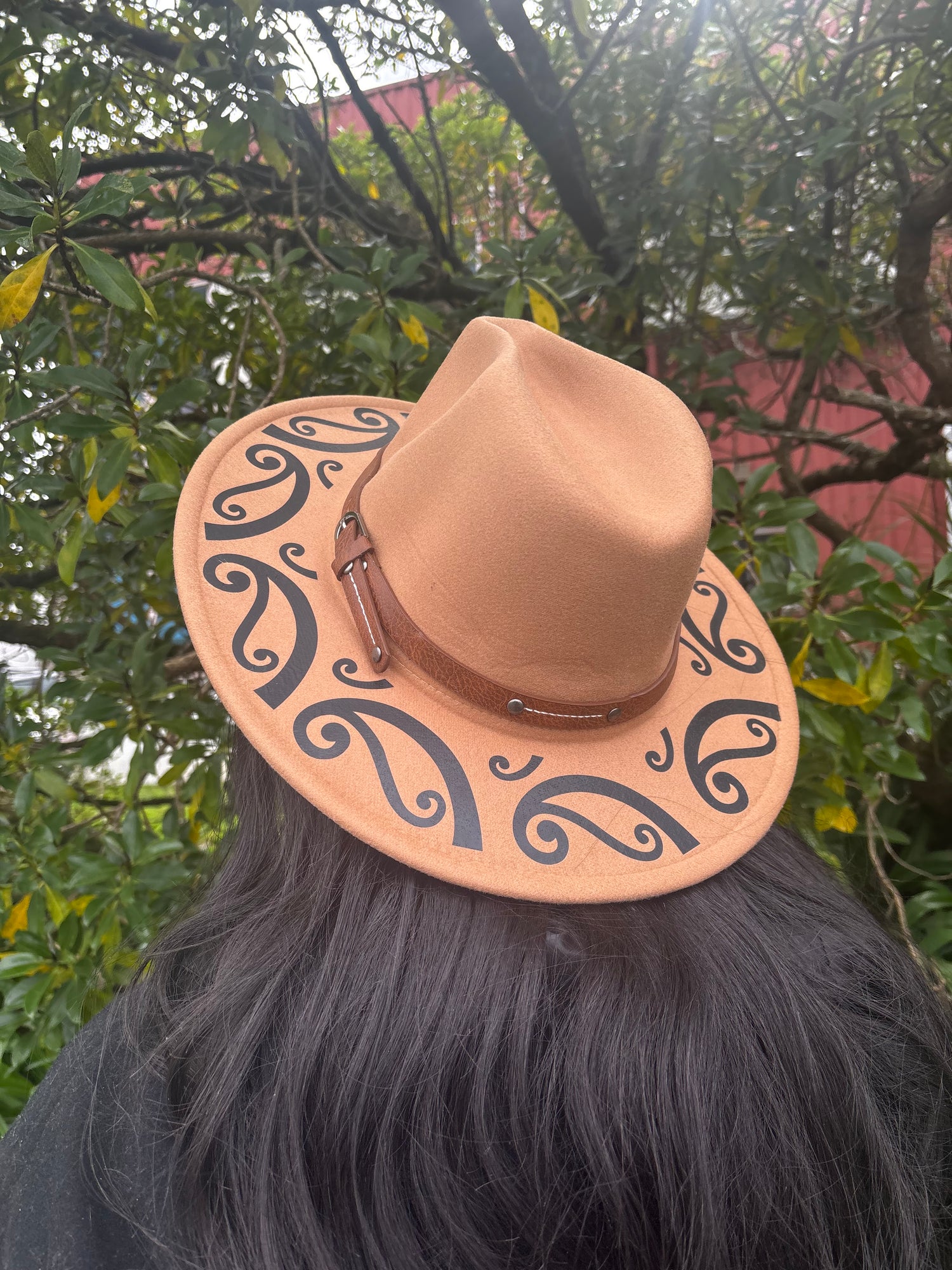 Tan Fedora Hat