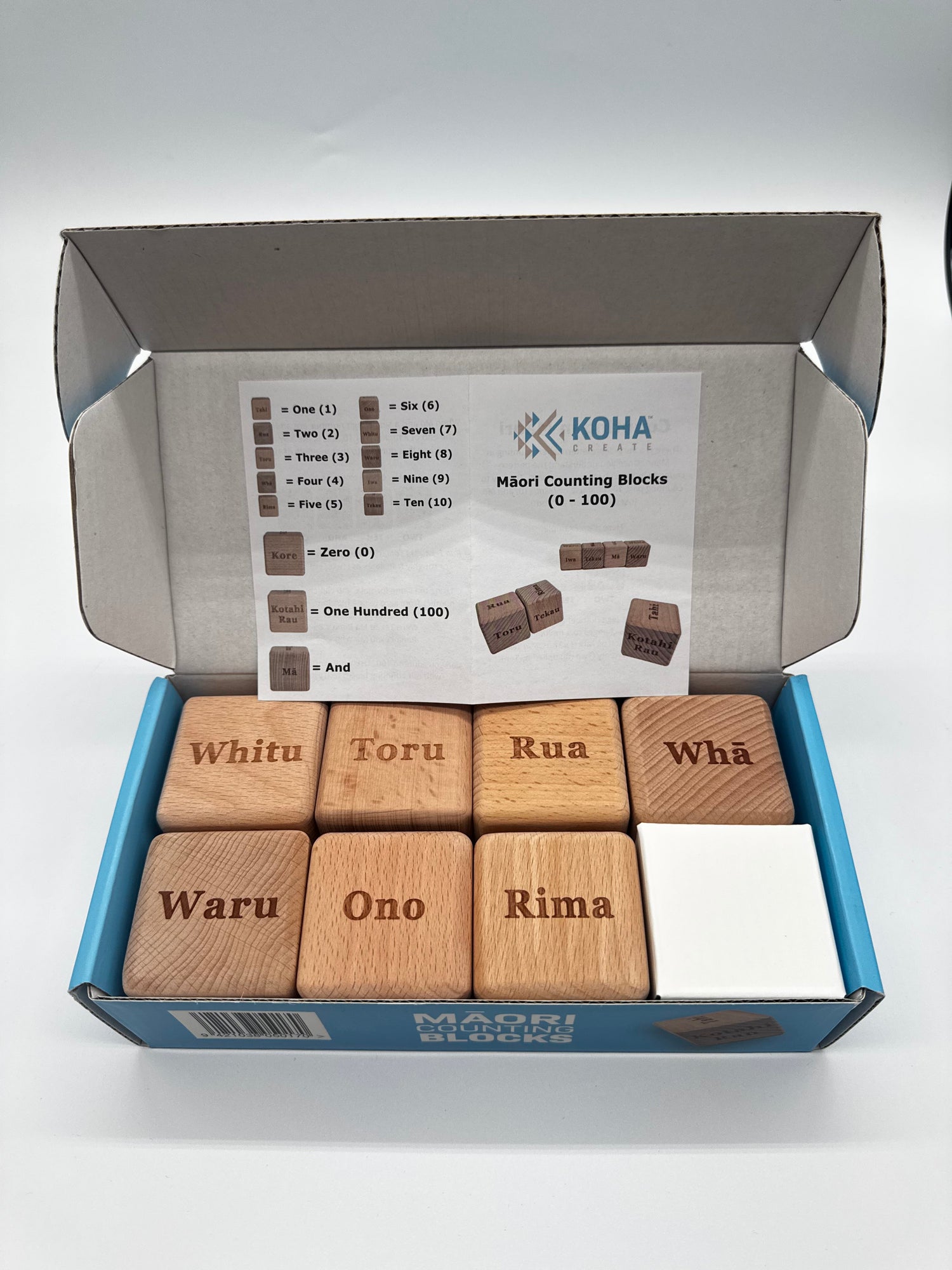 Māori Counting Blocks