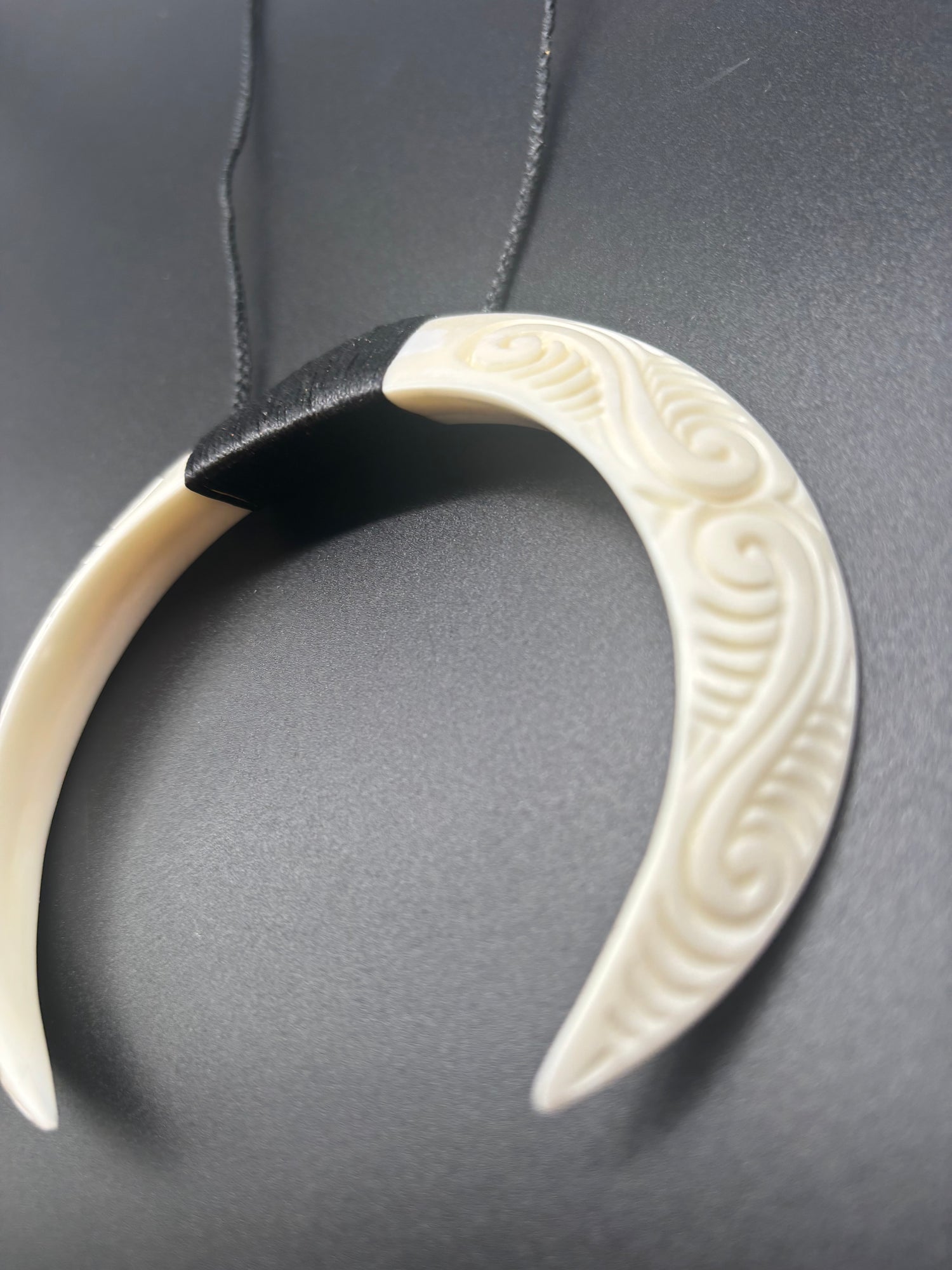 Bone Tusk Necklace