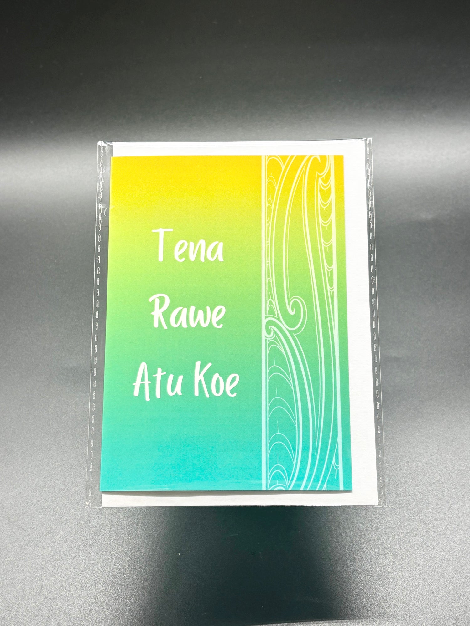 Māori Greeting Card - Tena Rawe Atu Koe