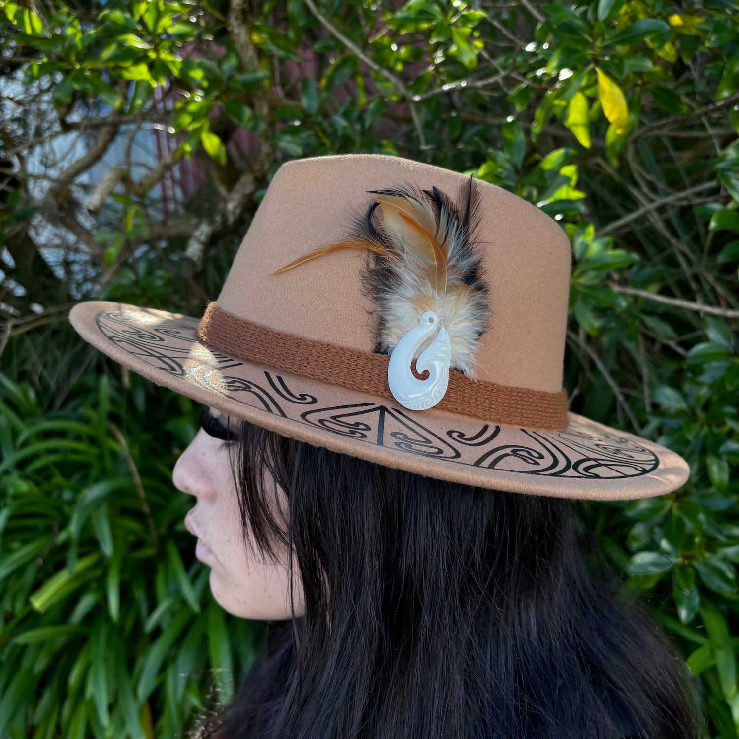 Tan Fedora Hat