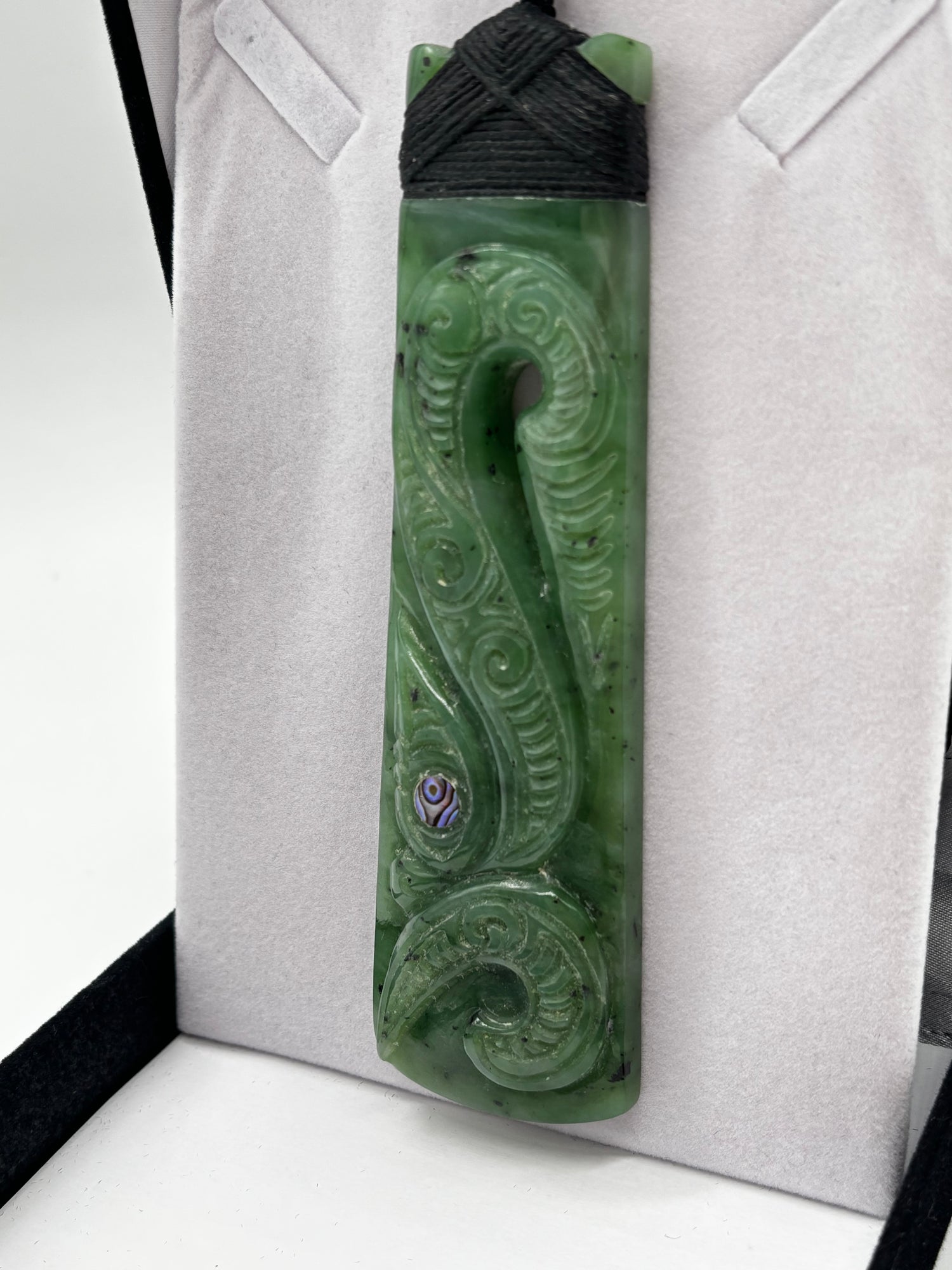 Engraved Toki Pounamu Necklace
