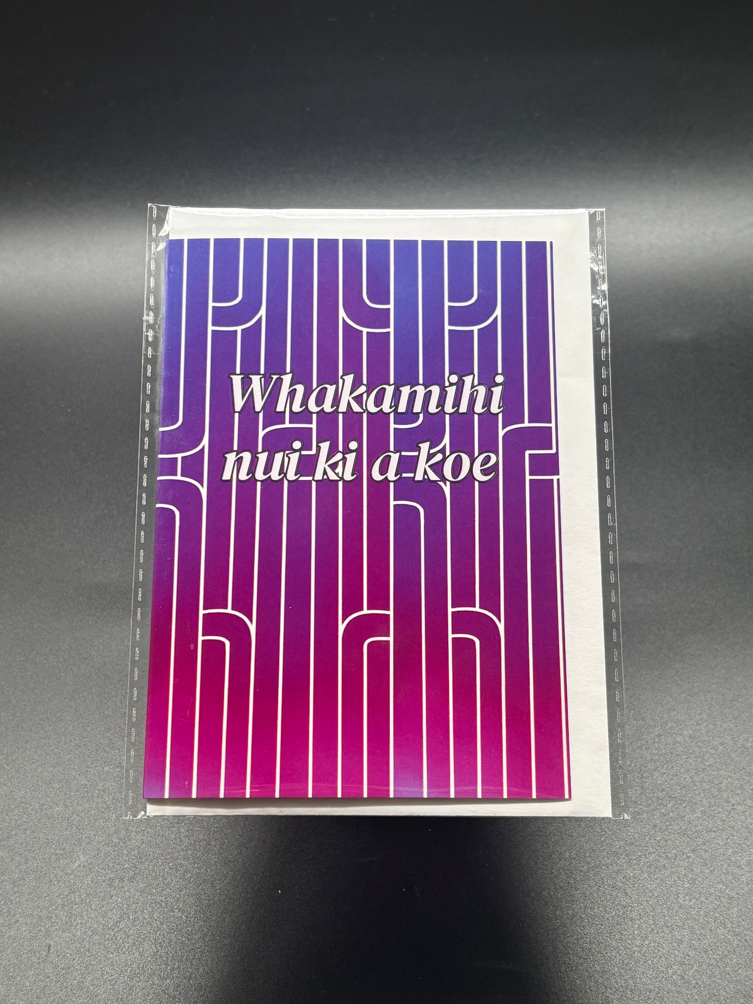 Māori Greeting Card - Whakamihi Nui Ki a Koe