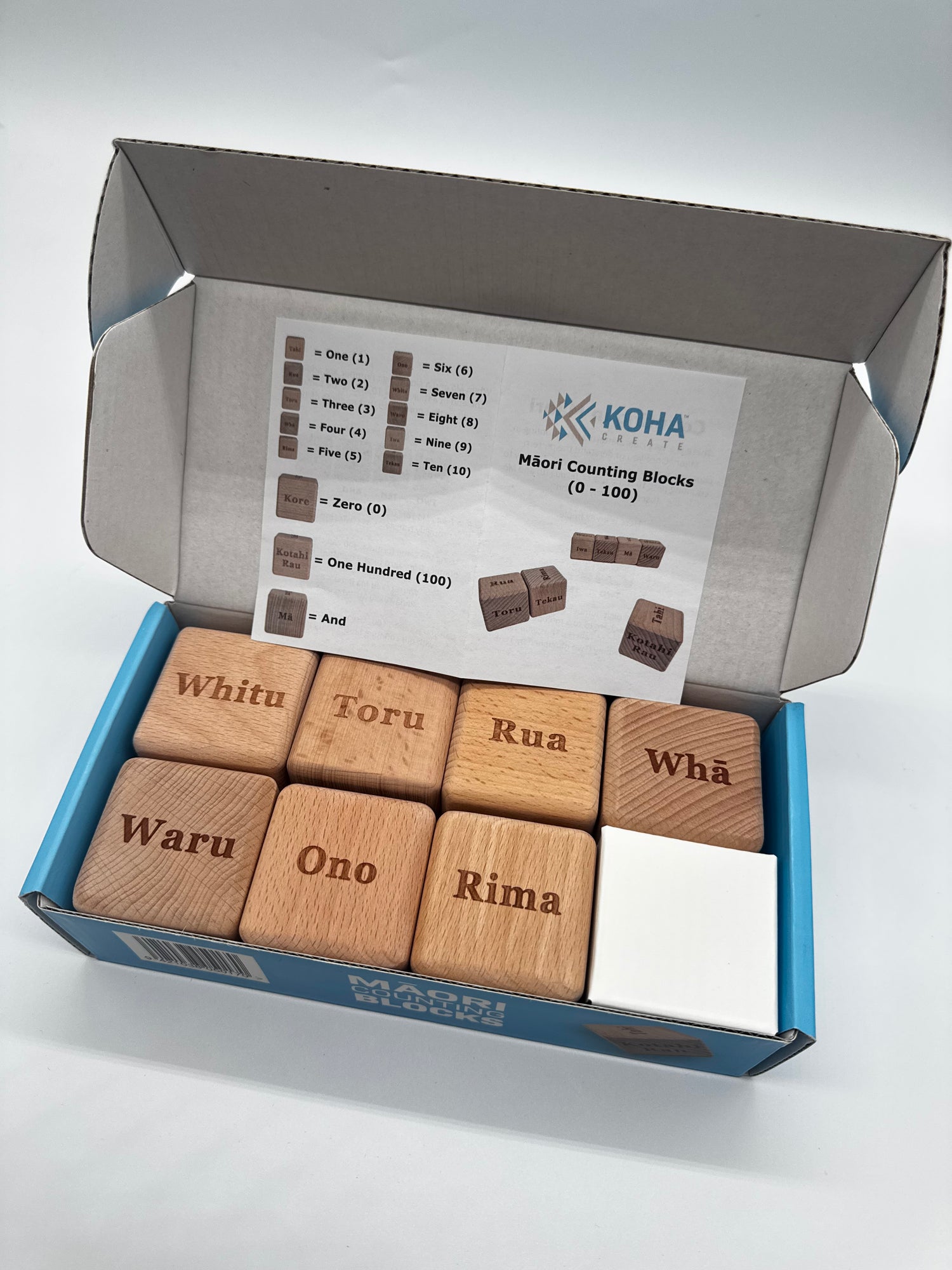 Māori Counting Blocks