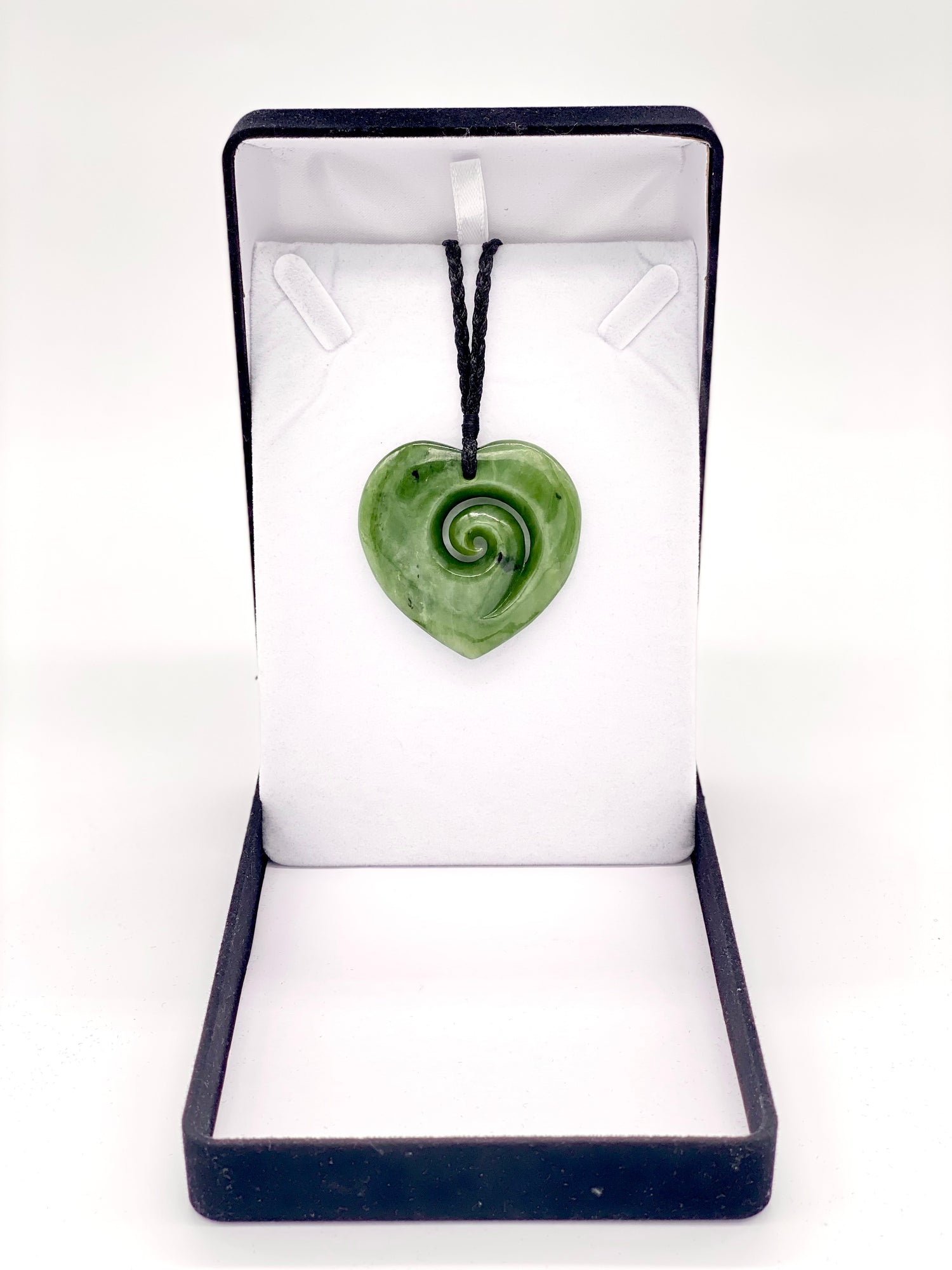 Koru Heart Pounamu Necklace