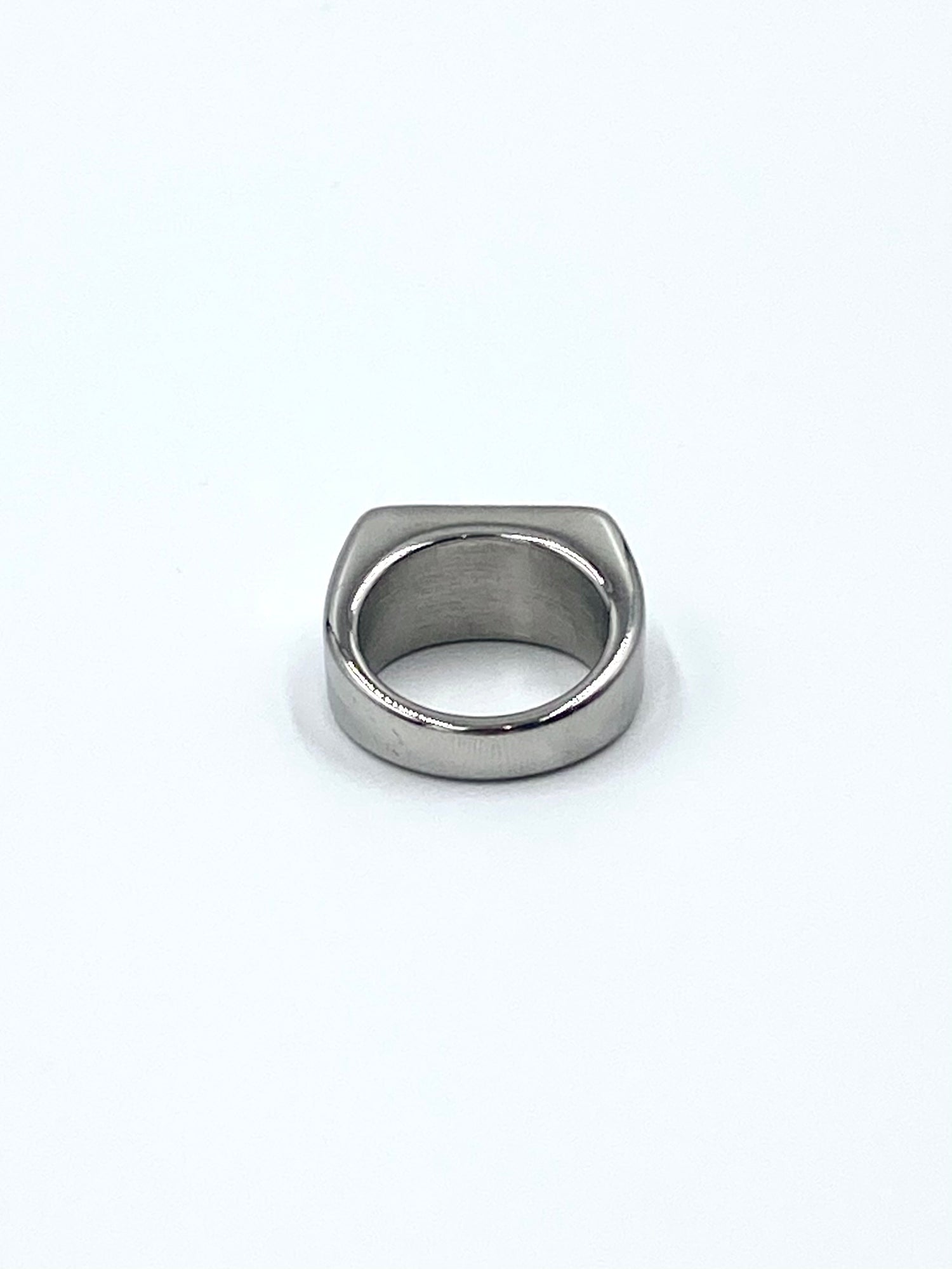 Silver Mangopare Square Rings