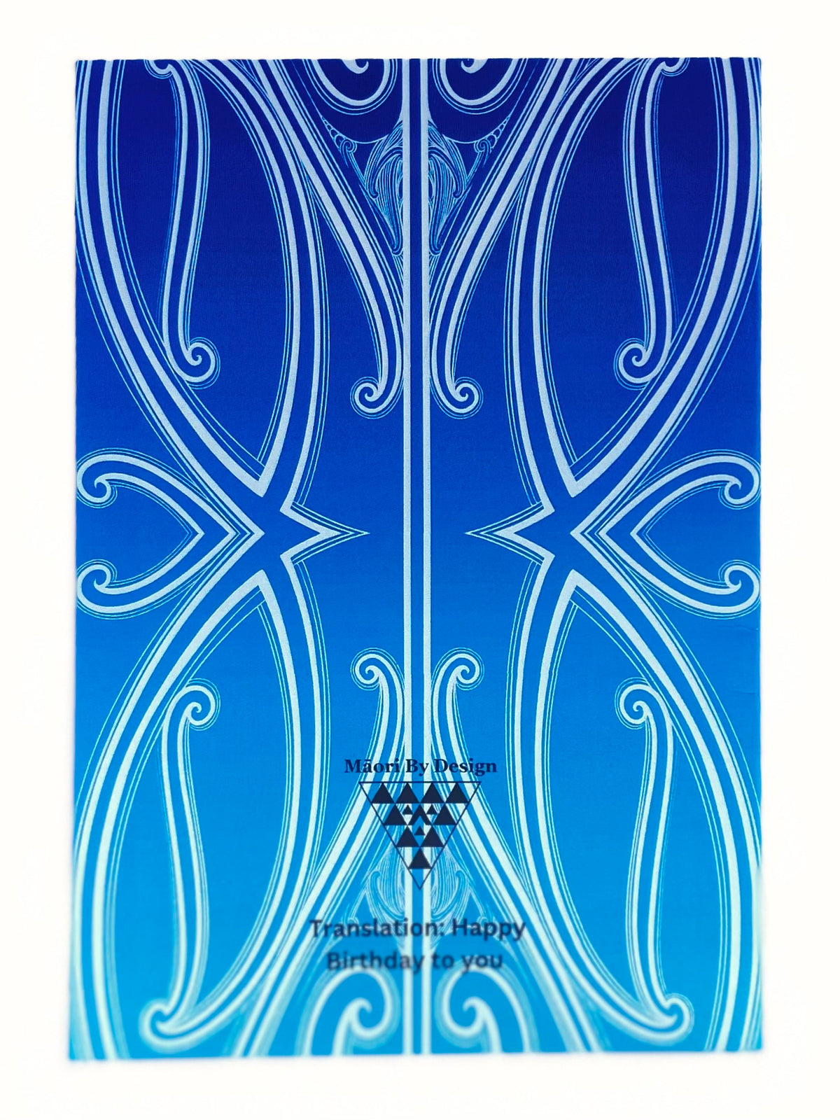 Māori Greeting Card - Hari Huritau Ki A Koe