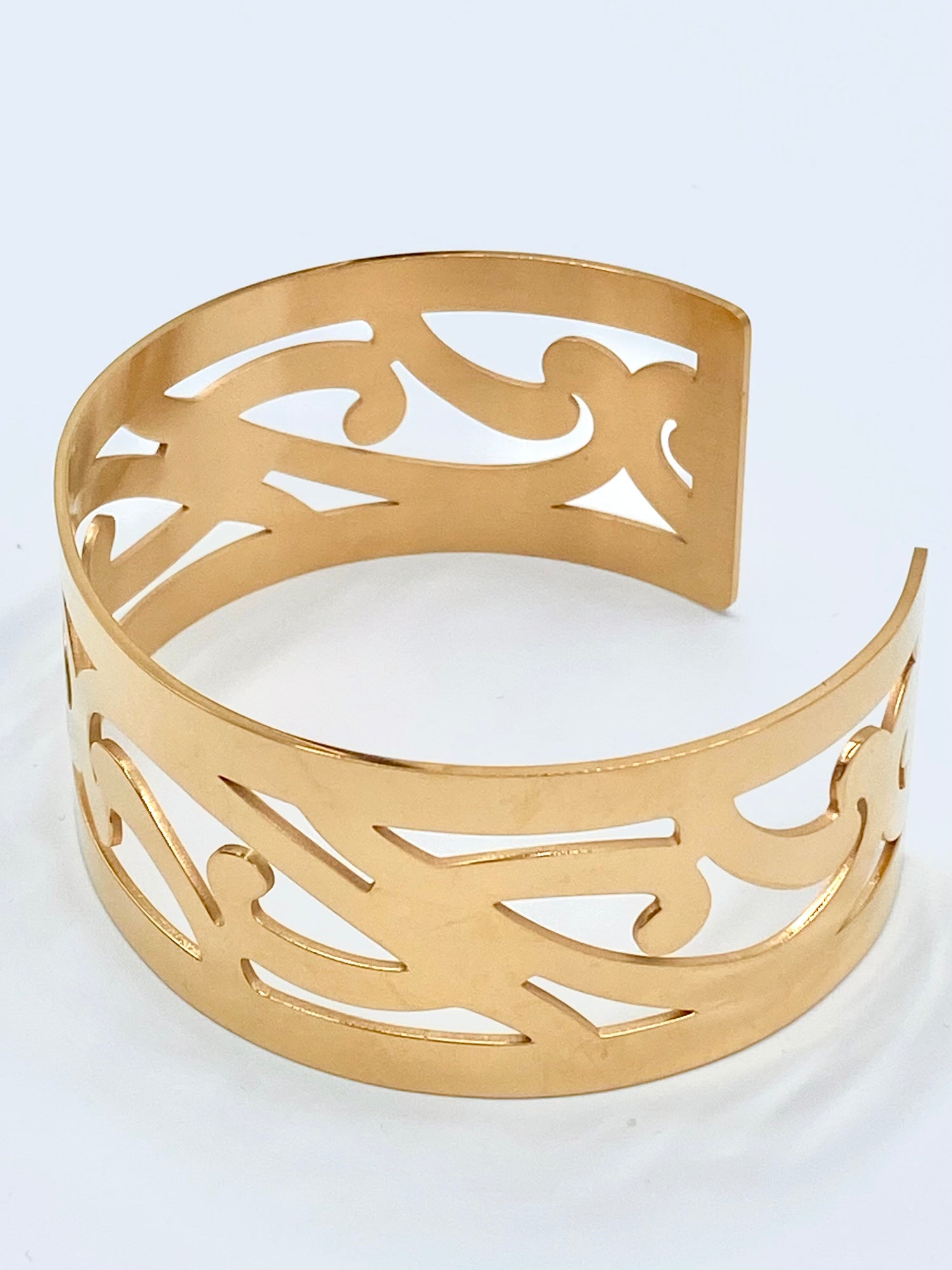 Thick Metal Bracelet