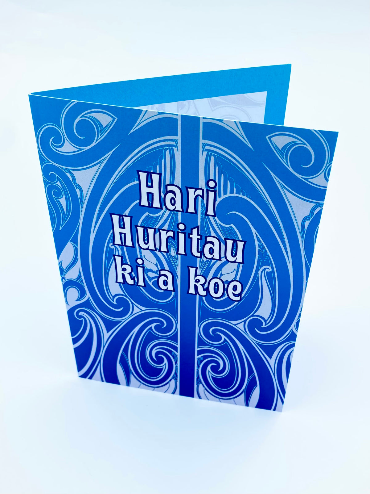 Māori Greeting Card - Hari Huritau Ki a Koe