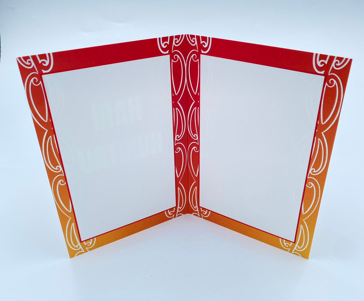 Māori Greeting Card - Hari Huritau