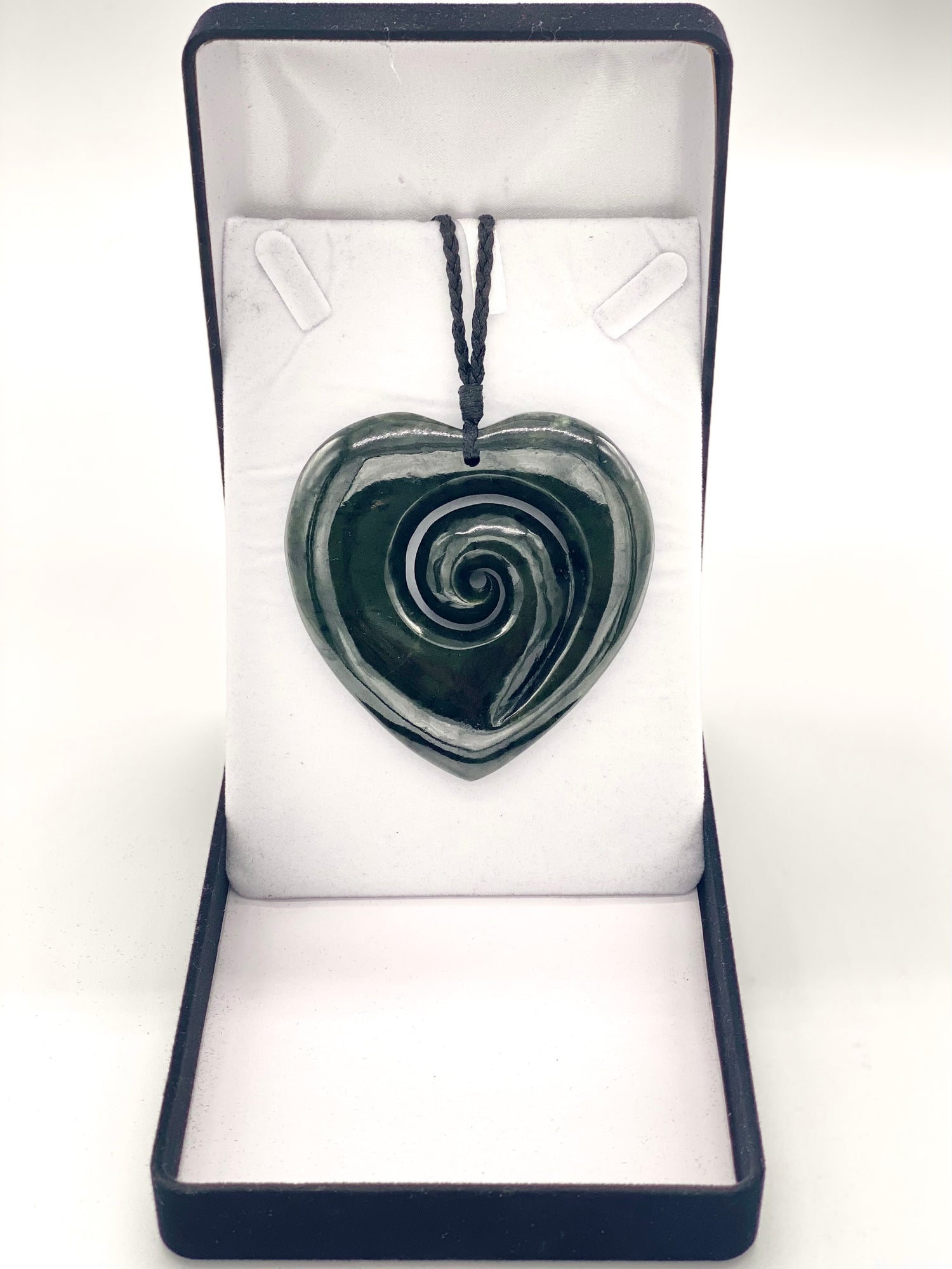 Koru Heart Pounamu Necklace