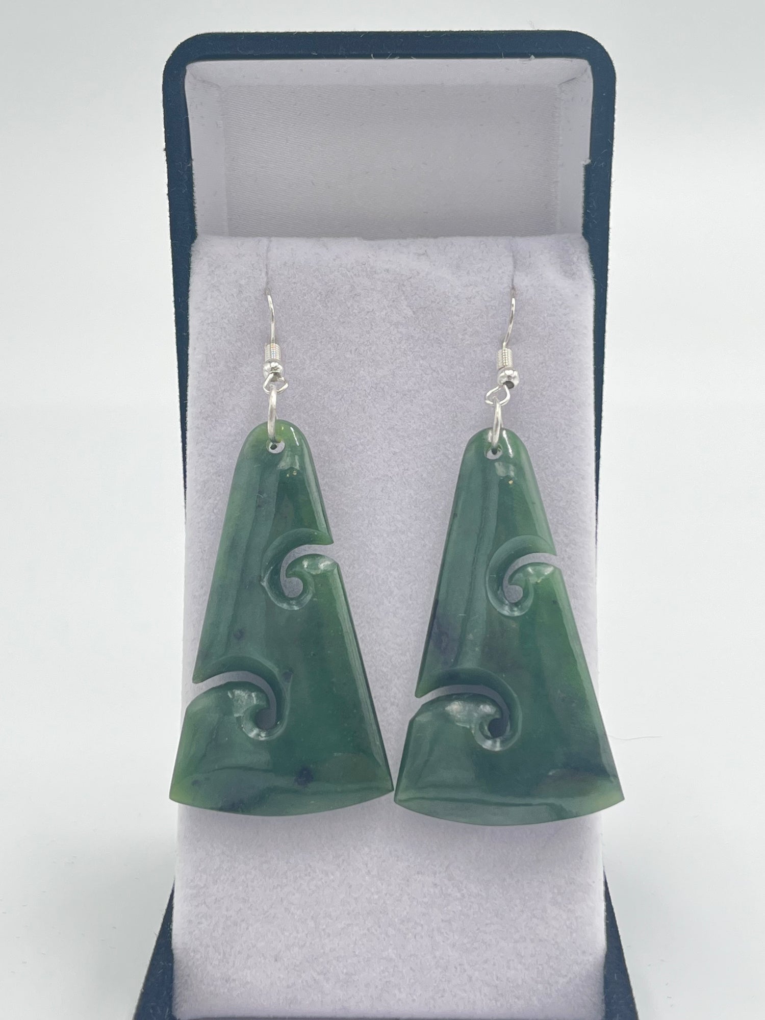 Koru Pounamu Earrings