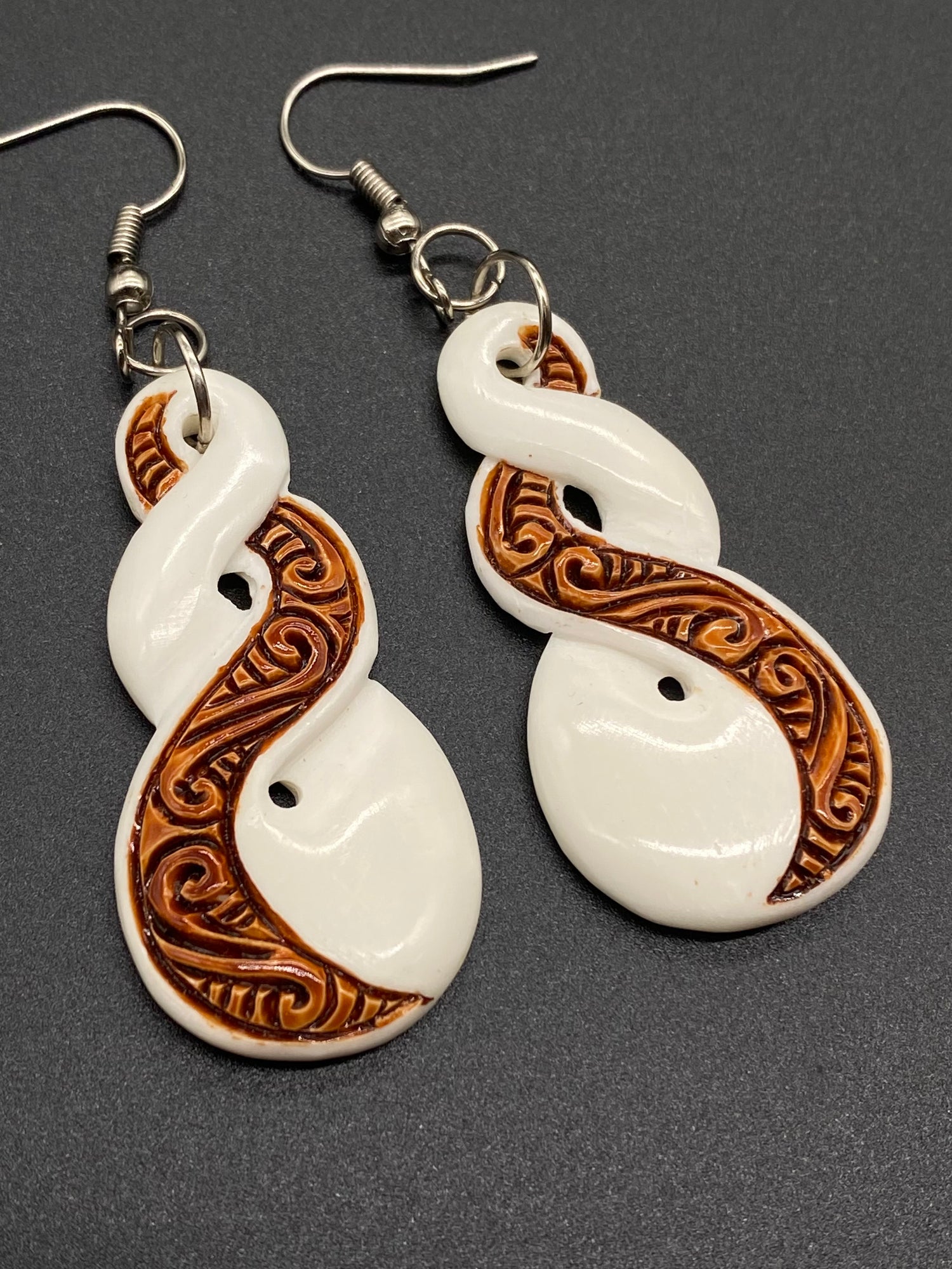Bone Earrings