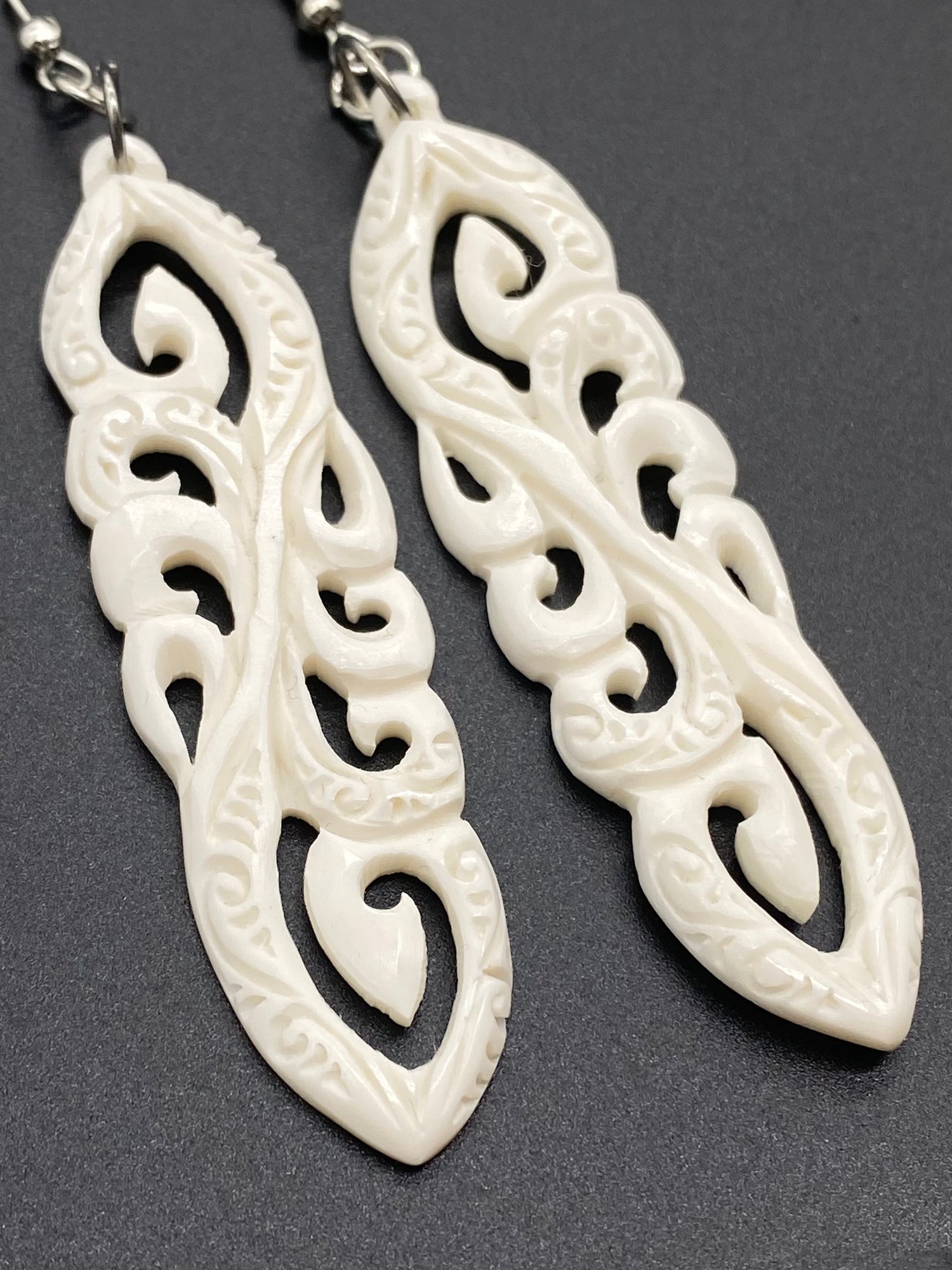 Bone Earrings