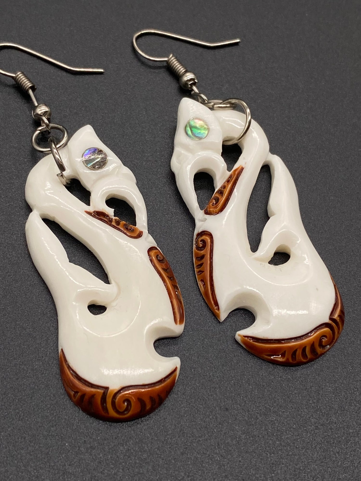 Bone Earrings