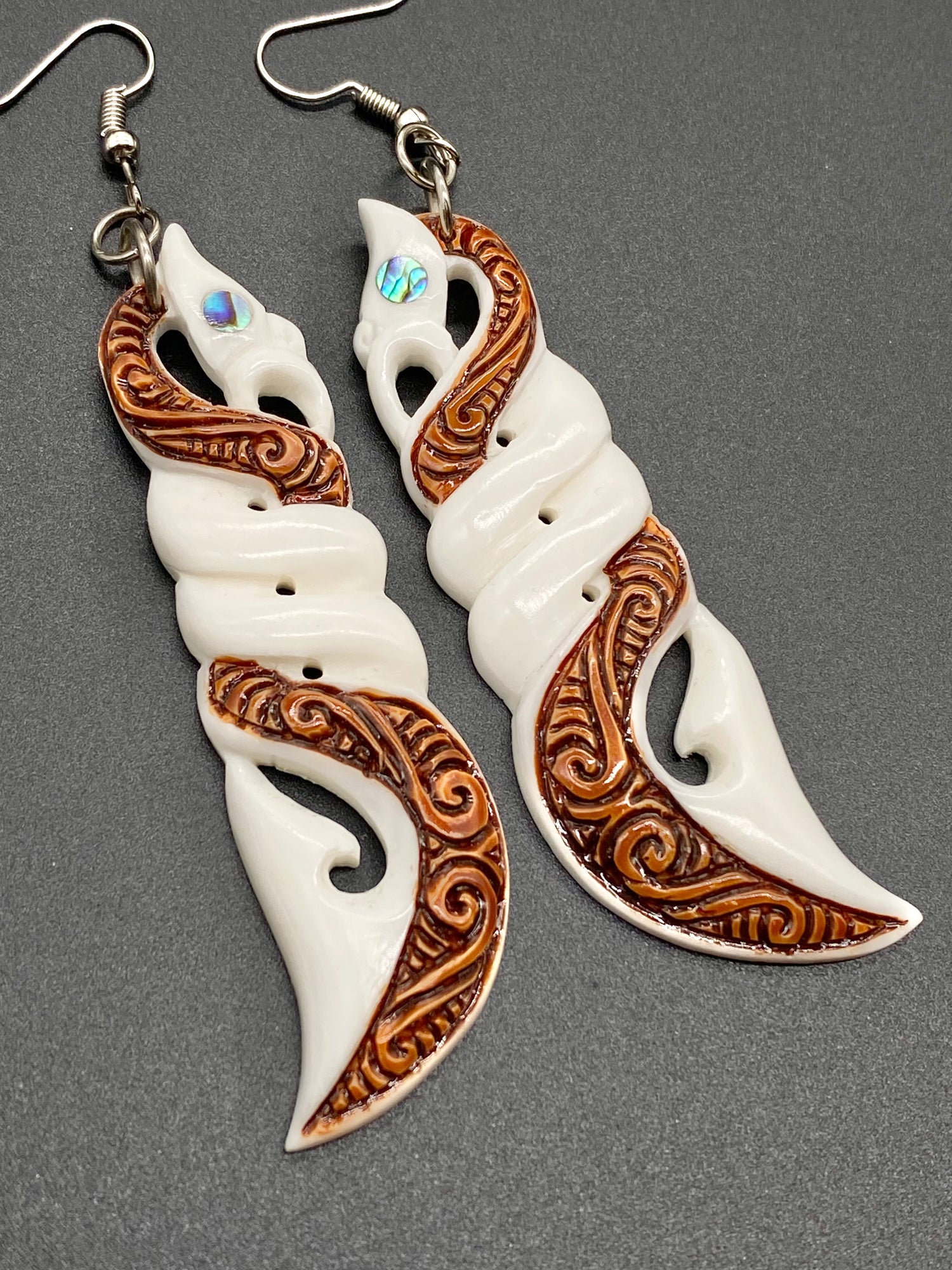 Bone Earrings