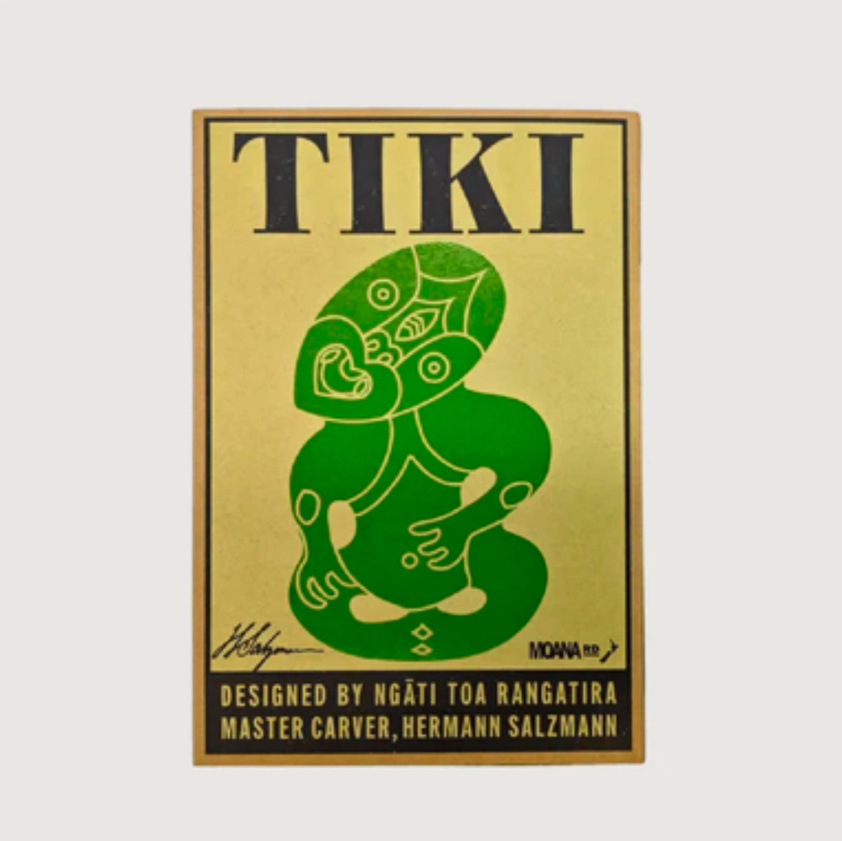 Wall-Hanging Glass Tiki - Moana Rd
