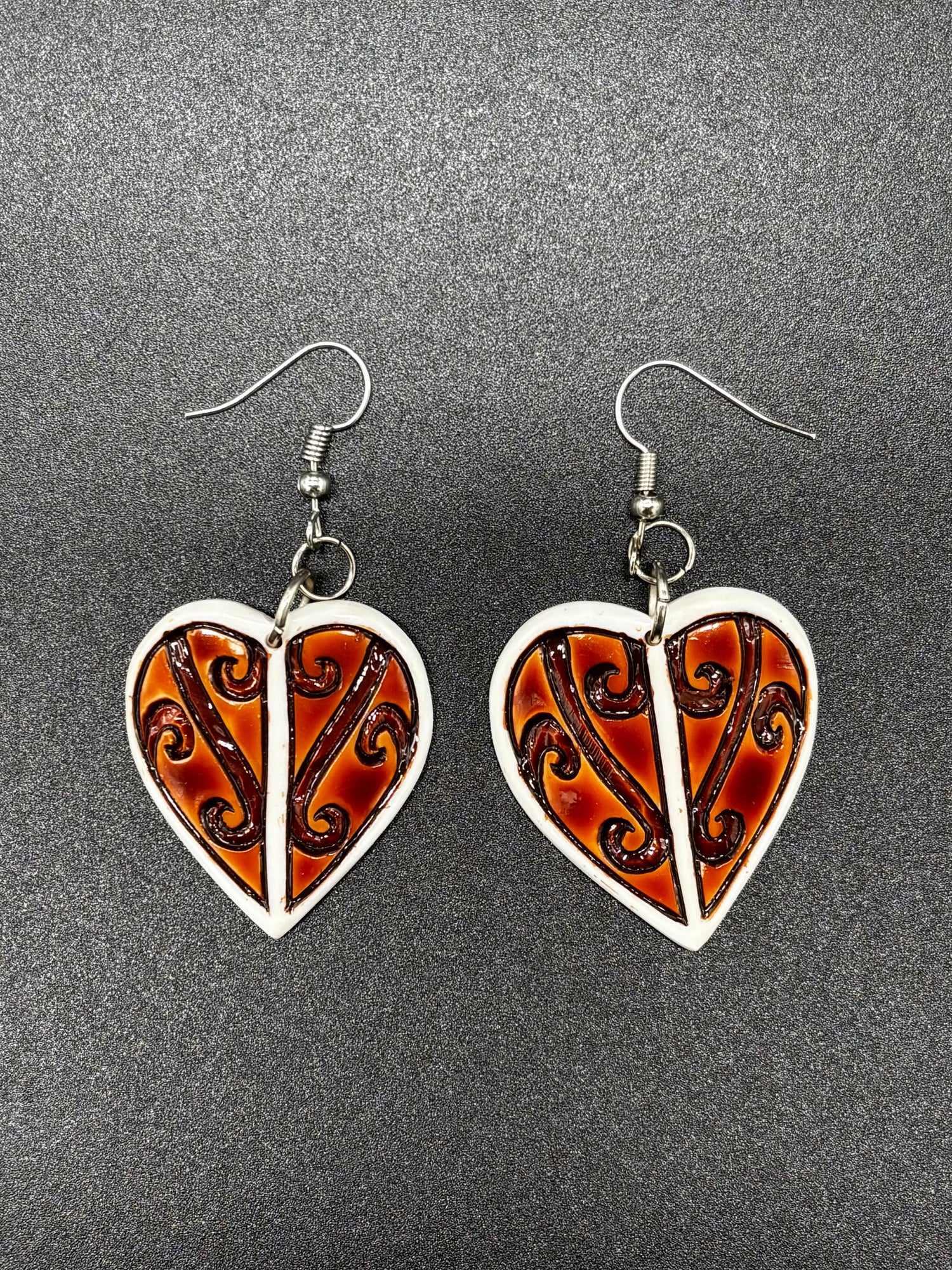 Intricate Bone Earrings